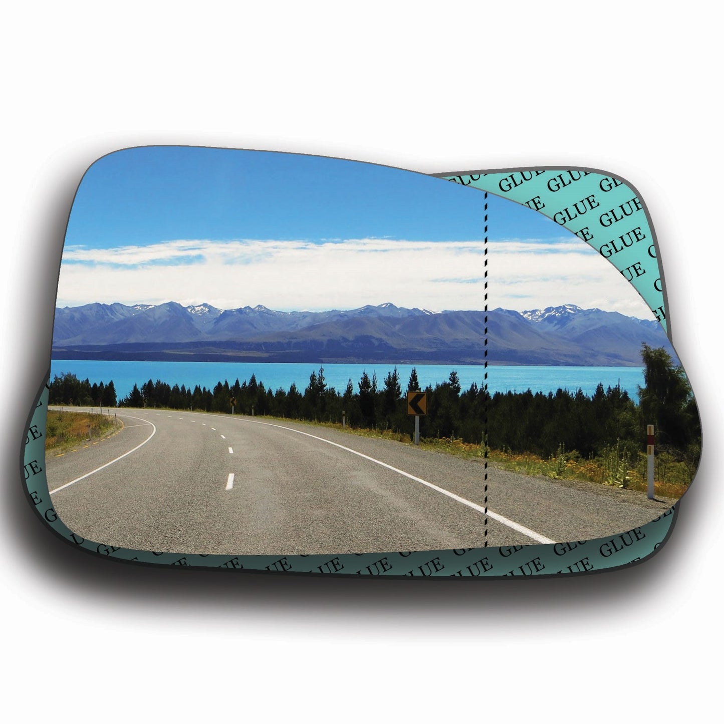 AGCP Spiegelglas für Honda City 5 2002 - 2008