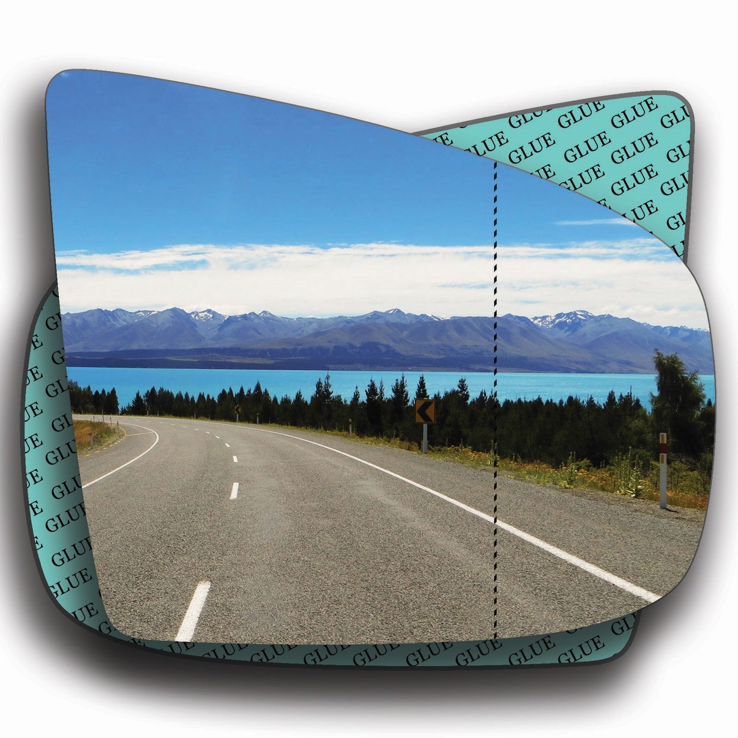 AGCP Spiegelglas für BMW X5 E70 2006 - 2013