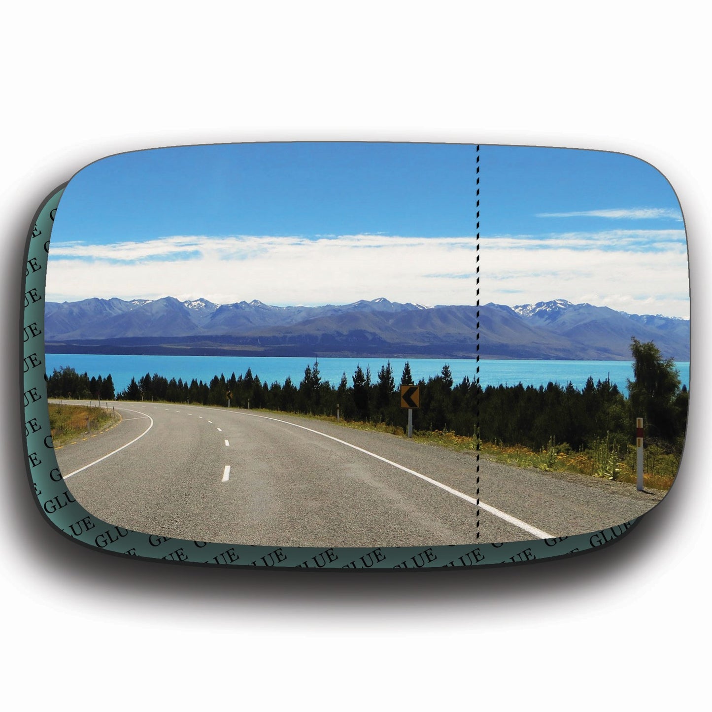 AGCP Spiegelglas für Mazda 121 1996 - 2003