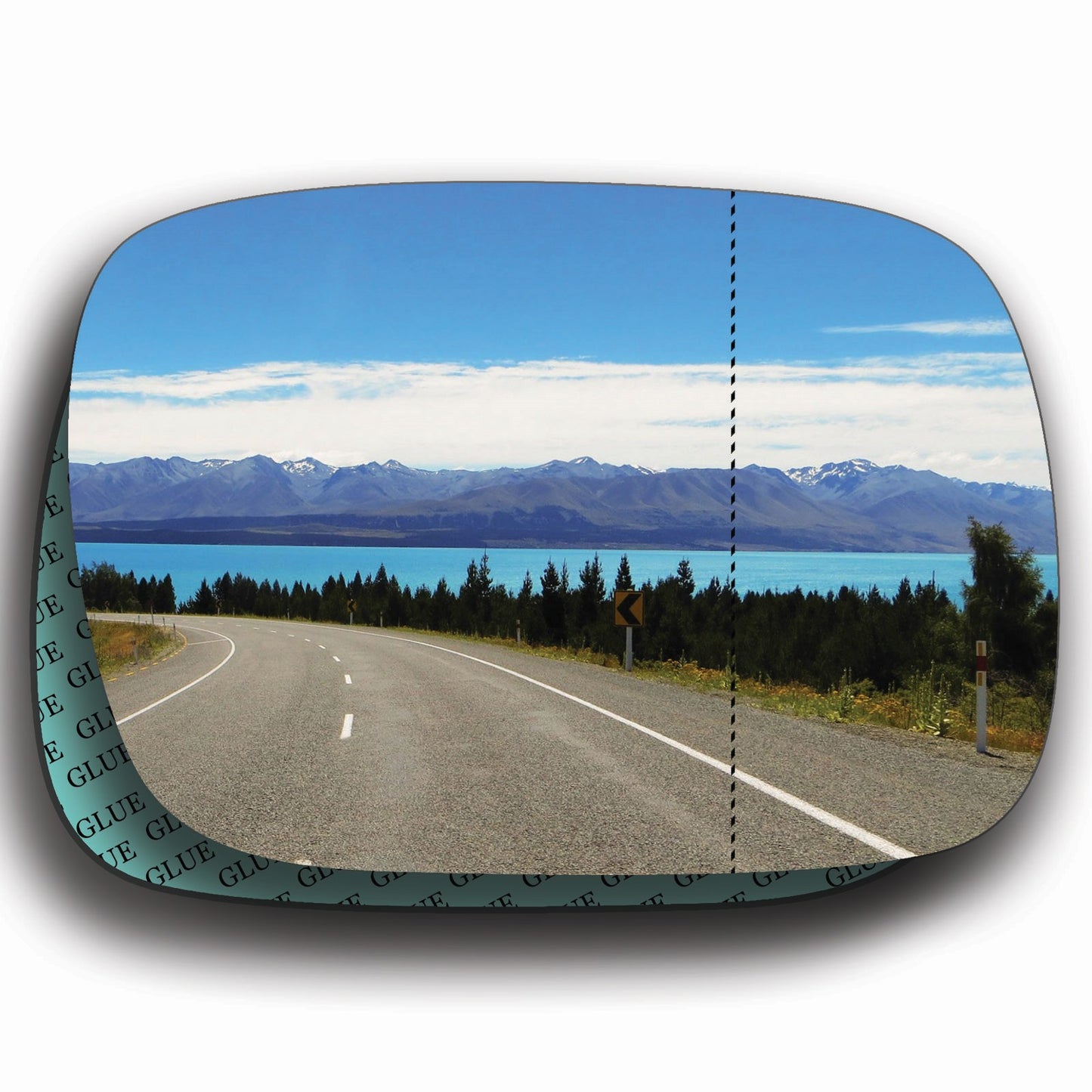 AGCP Spiegelglas für Jeep Cherokee XJ 1997 - 2001