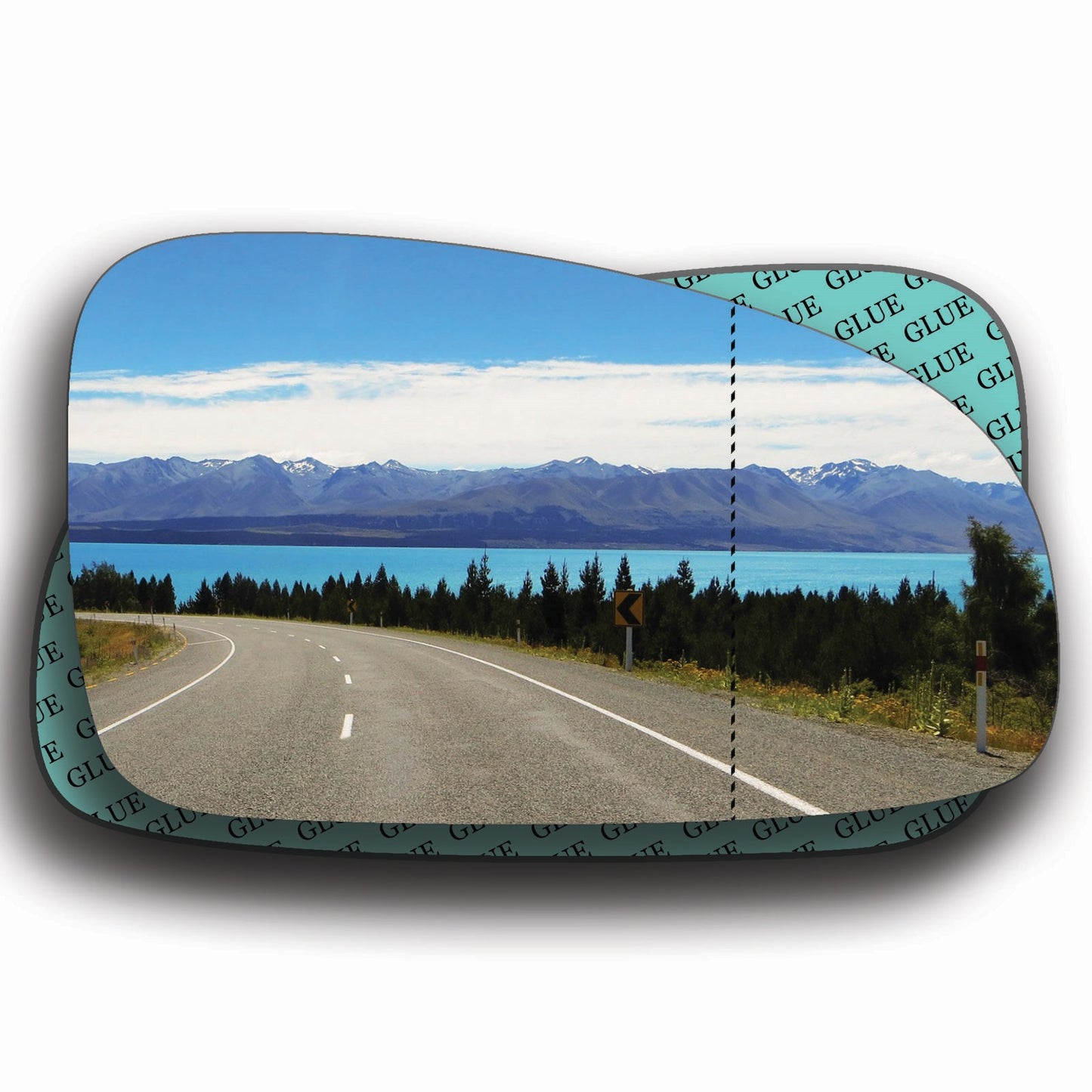 AGCP Spiegelglas für Daewoo Leganza 1997 - 2002