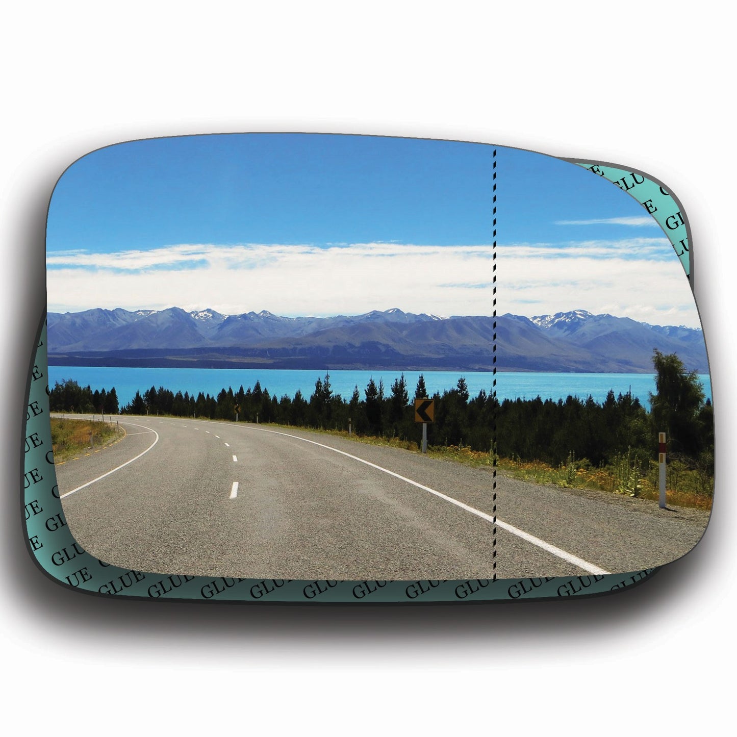 AGCP Spiegelglas für Hyundai Santa Fe 2006 - 2009