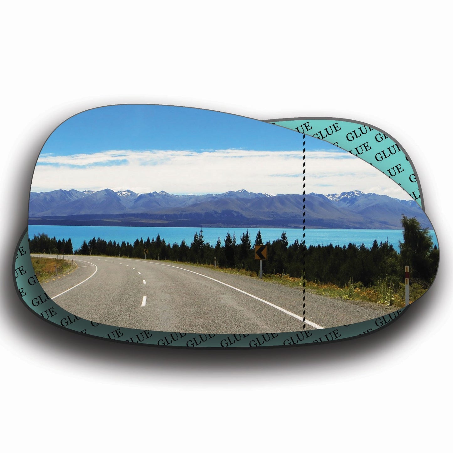 AGCP Spiegelglas für Daewoo Nubira J100 1999 - 2002
