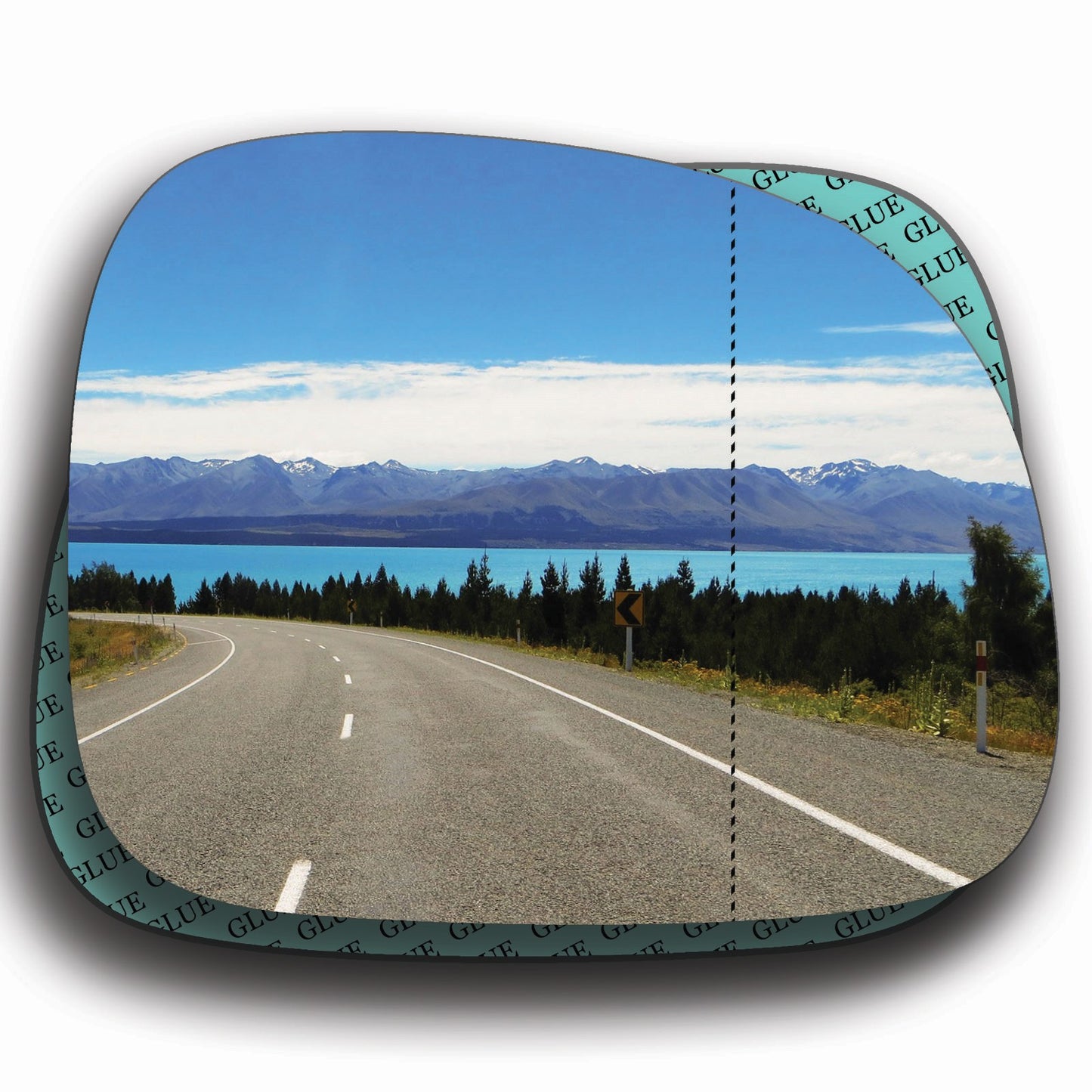 AGCP Spiegelglas für Fiat Panda 3 2012 - 2025