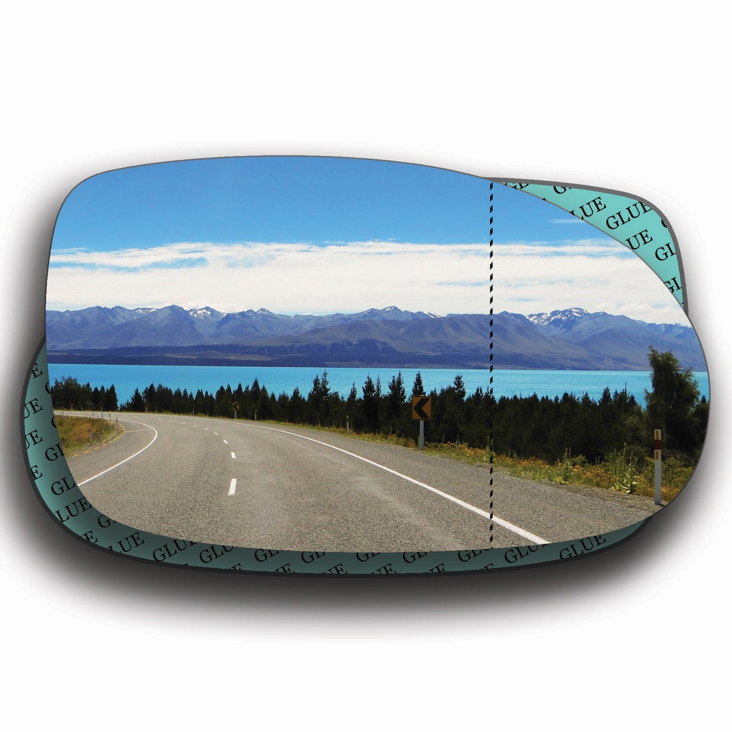 AGCP Spiegelglas für Citroen C5 2000 - 2008