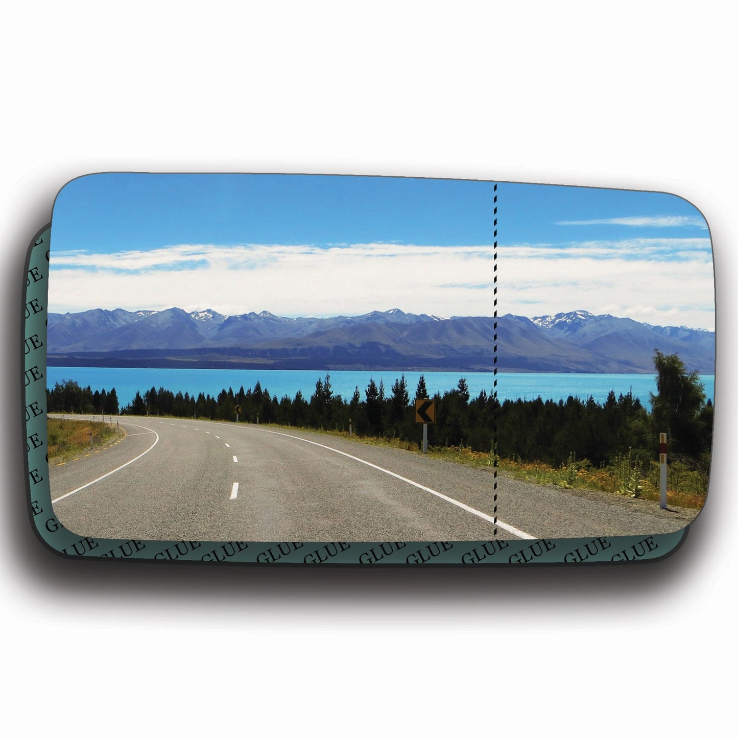 AGCP Spiegelglas für Jaguar XJ XJ40 1989 - 1994
