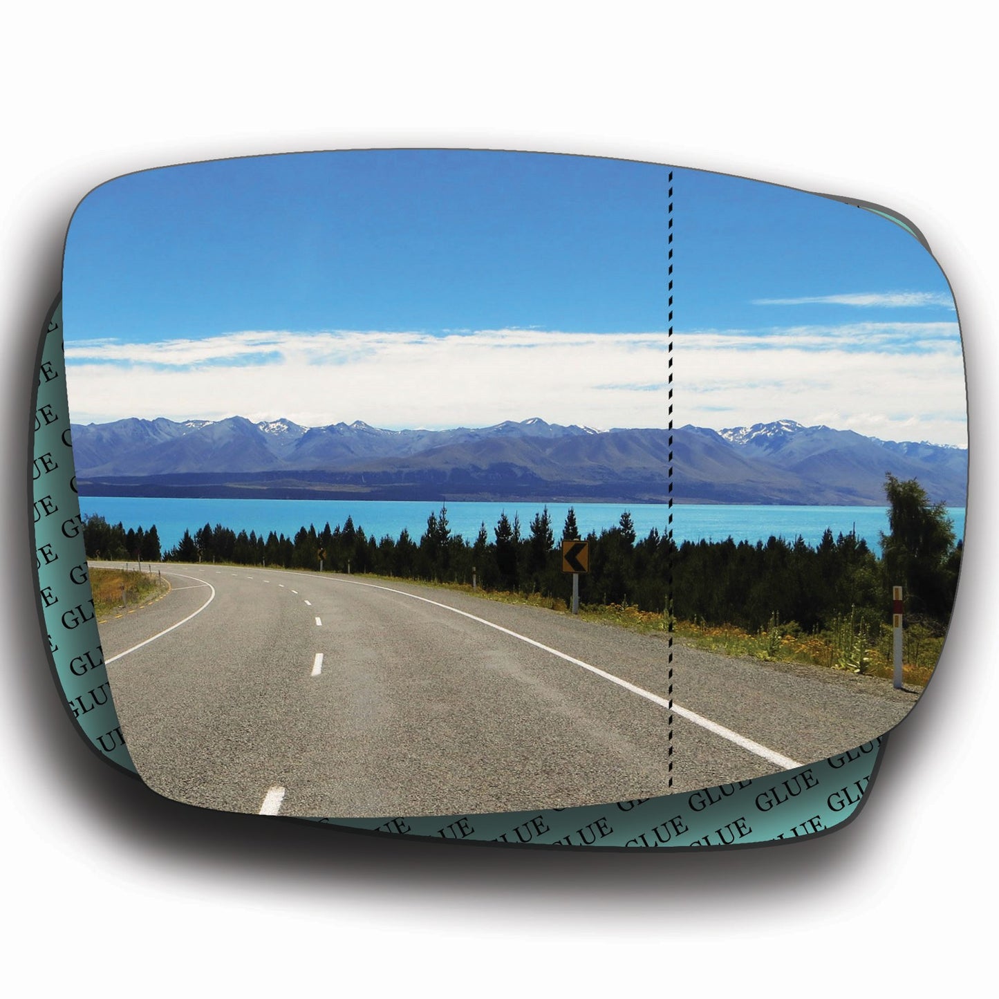 AGCP Spiegelglas für Hyundai i10 1 2007 - 2010