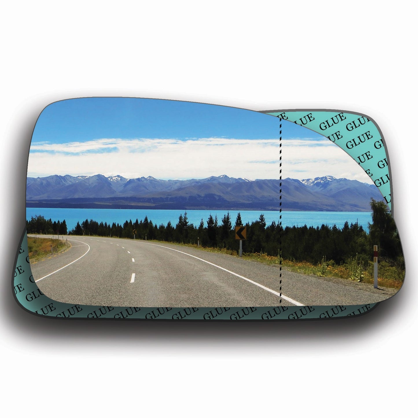 AGCP Spiegelglas für Nissan Primera P10 1990 - 1997