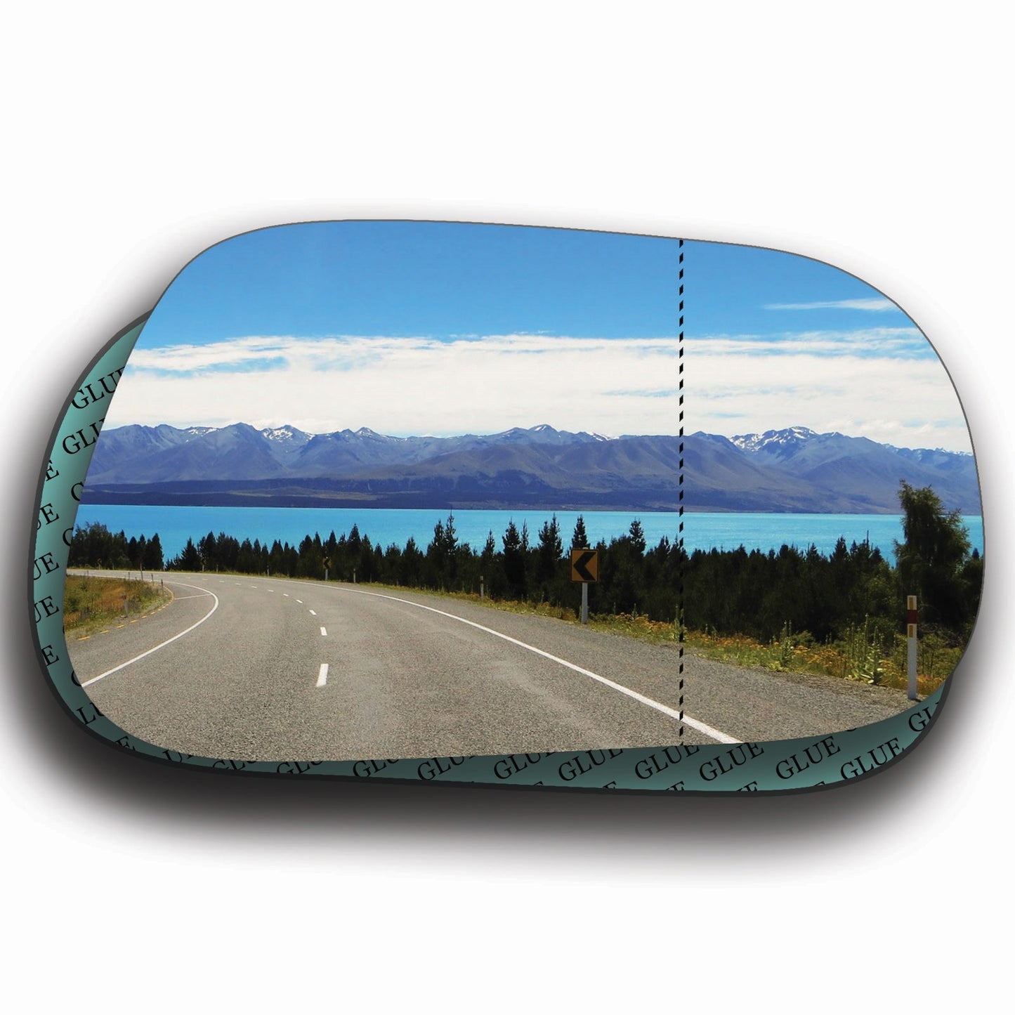 AGCP Spiegelglas für Toyota Carina 1987 - 1992