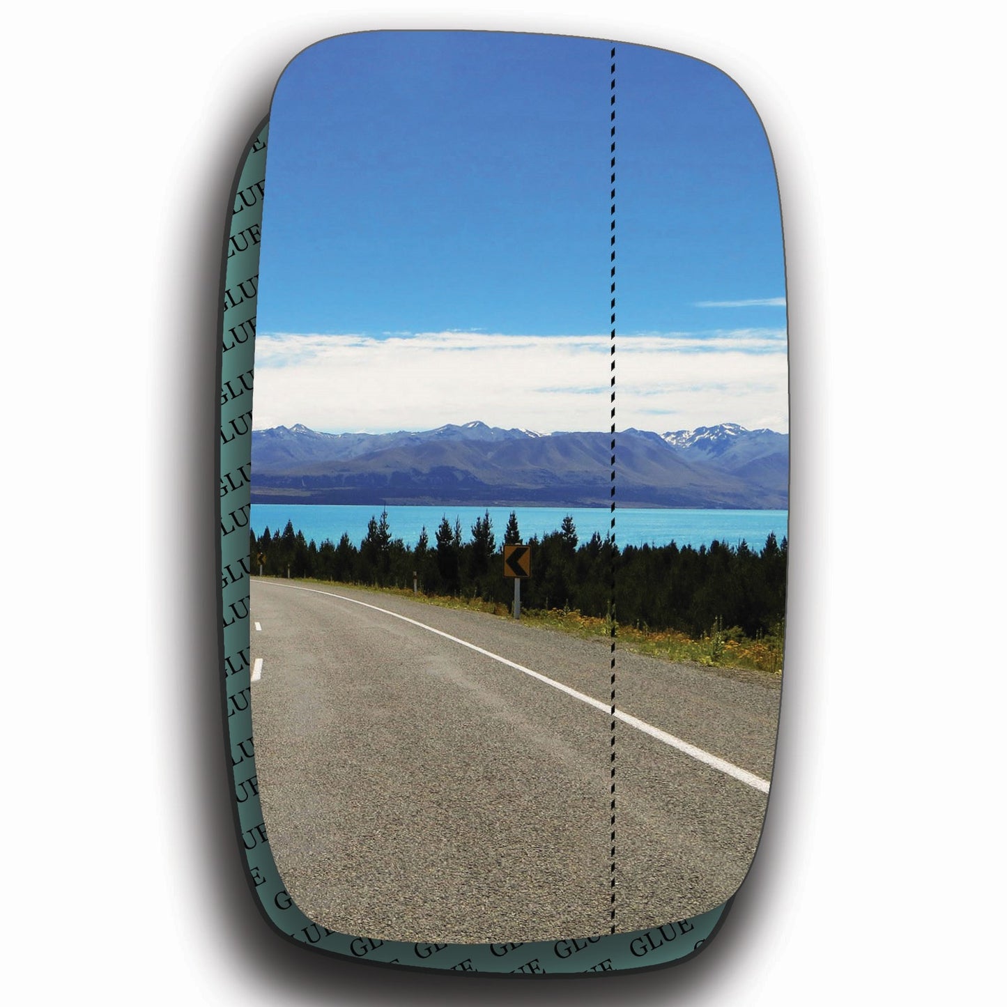 AGCP Spiegelglas für Citroen Dispatch 2 2007 - 2016