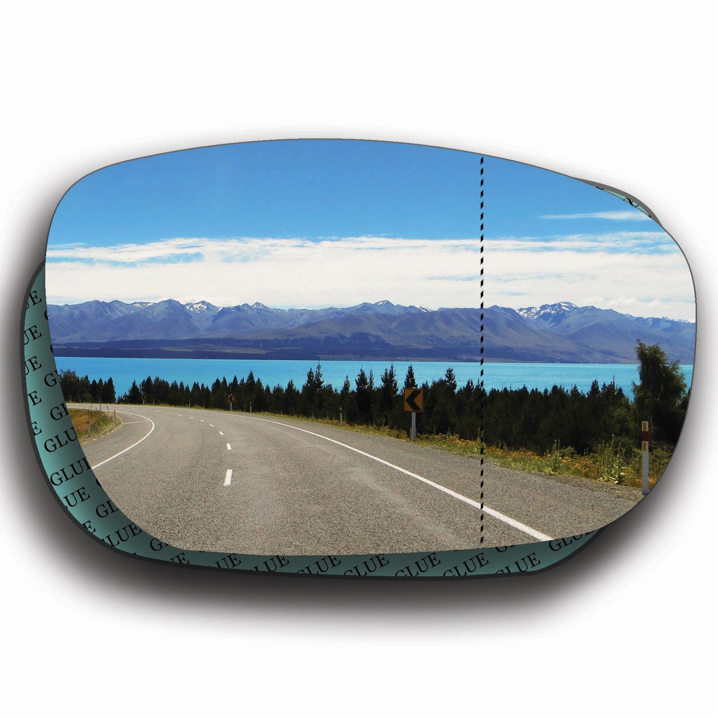AGCP Spiegelglas für Dodge Charger 2006 - 2010