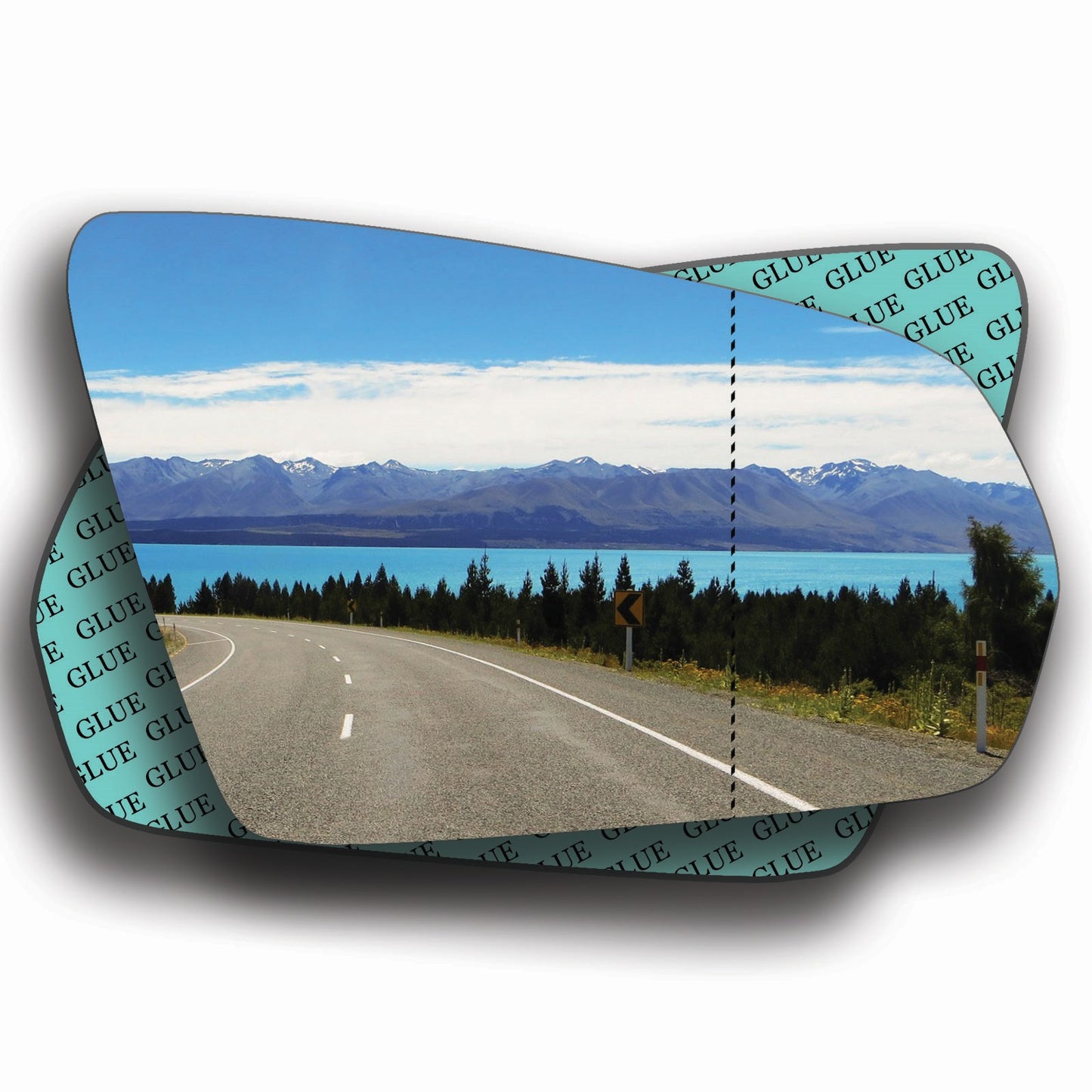 AGCP Spiegelglas für Chrysler Sebring Mk3 2007 - 2010