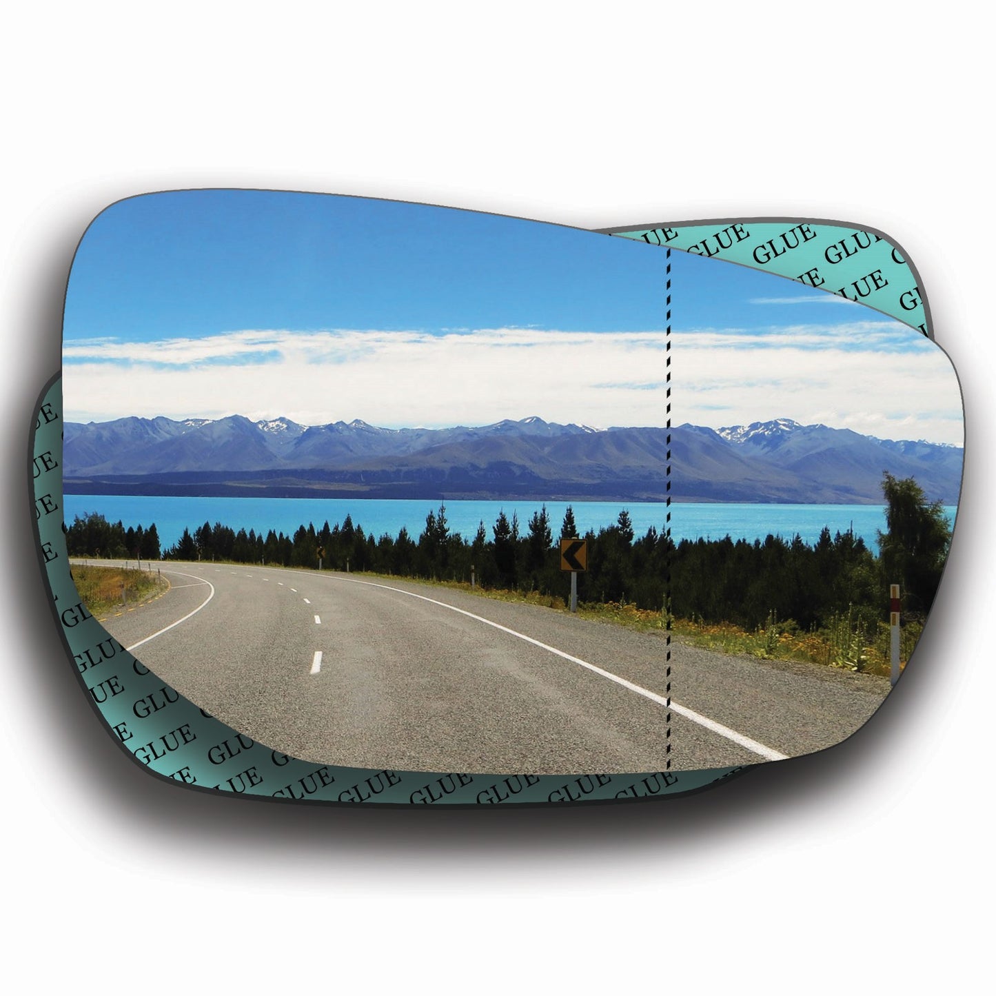 AGCP Spiegelglas für Dodge Dart 2012 - 2016
