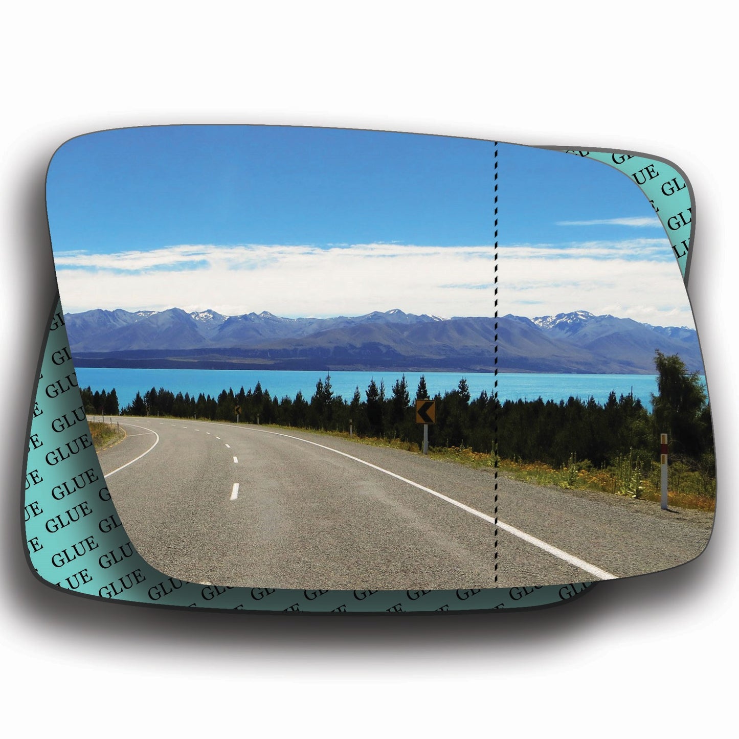 AGCP Spiegelglas für Dodge Journey 2008 - 2020