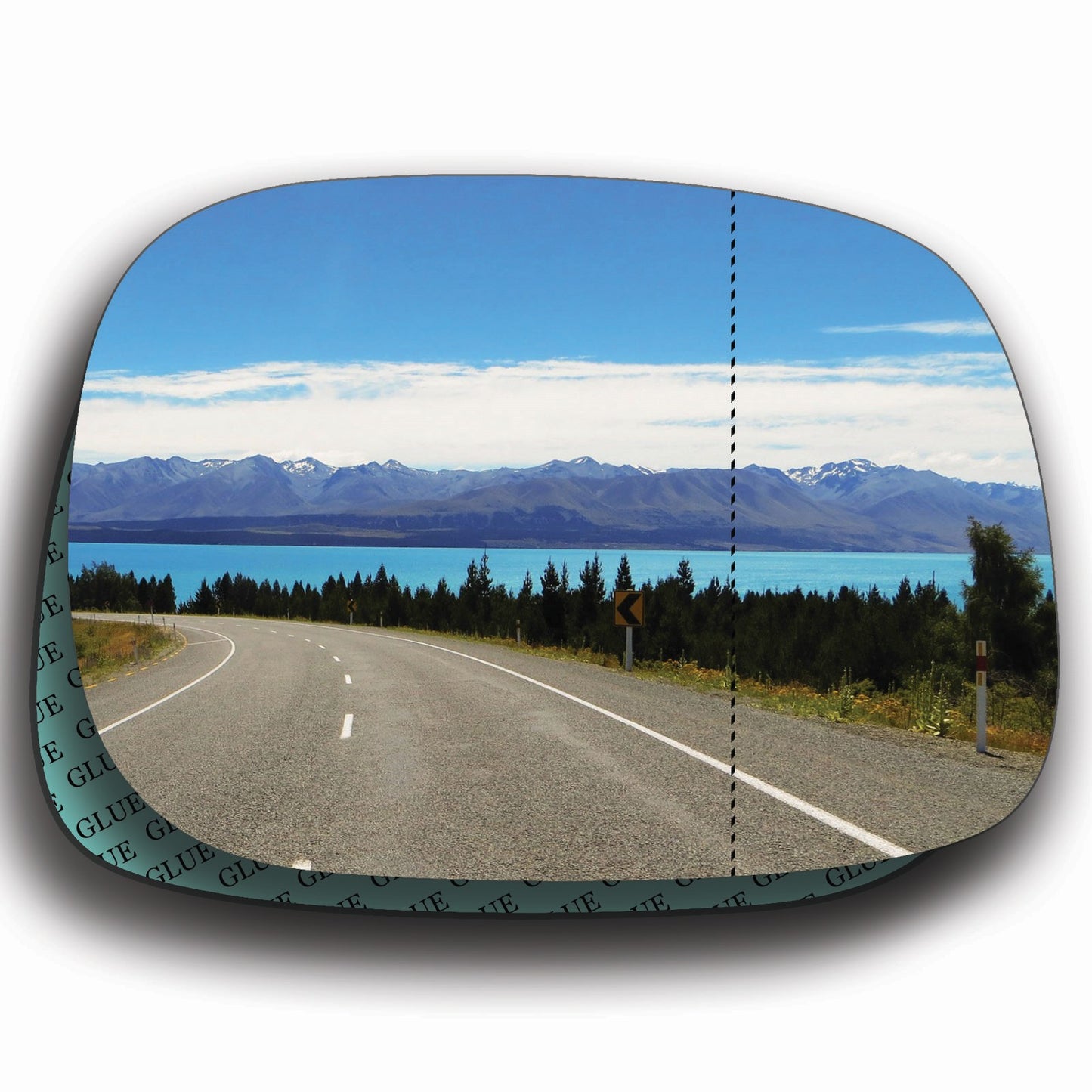 AGCP Spiegelglas für Dodge Ram 3 2003 - 2009