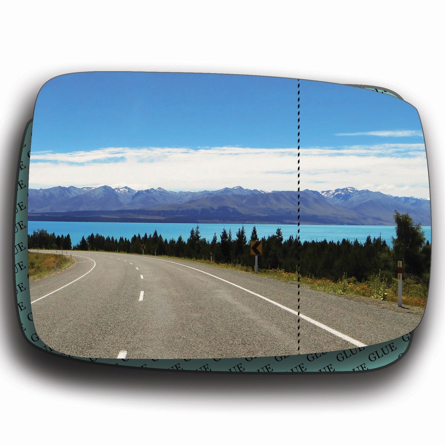 AGCP Spiegelglas für Dodge Ram 4 2009 - 2011