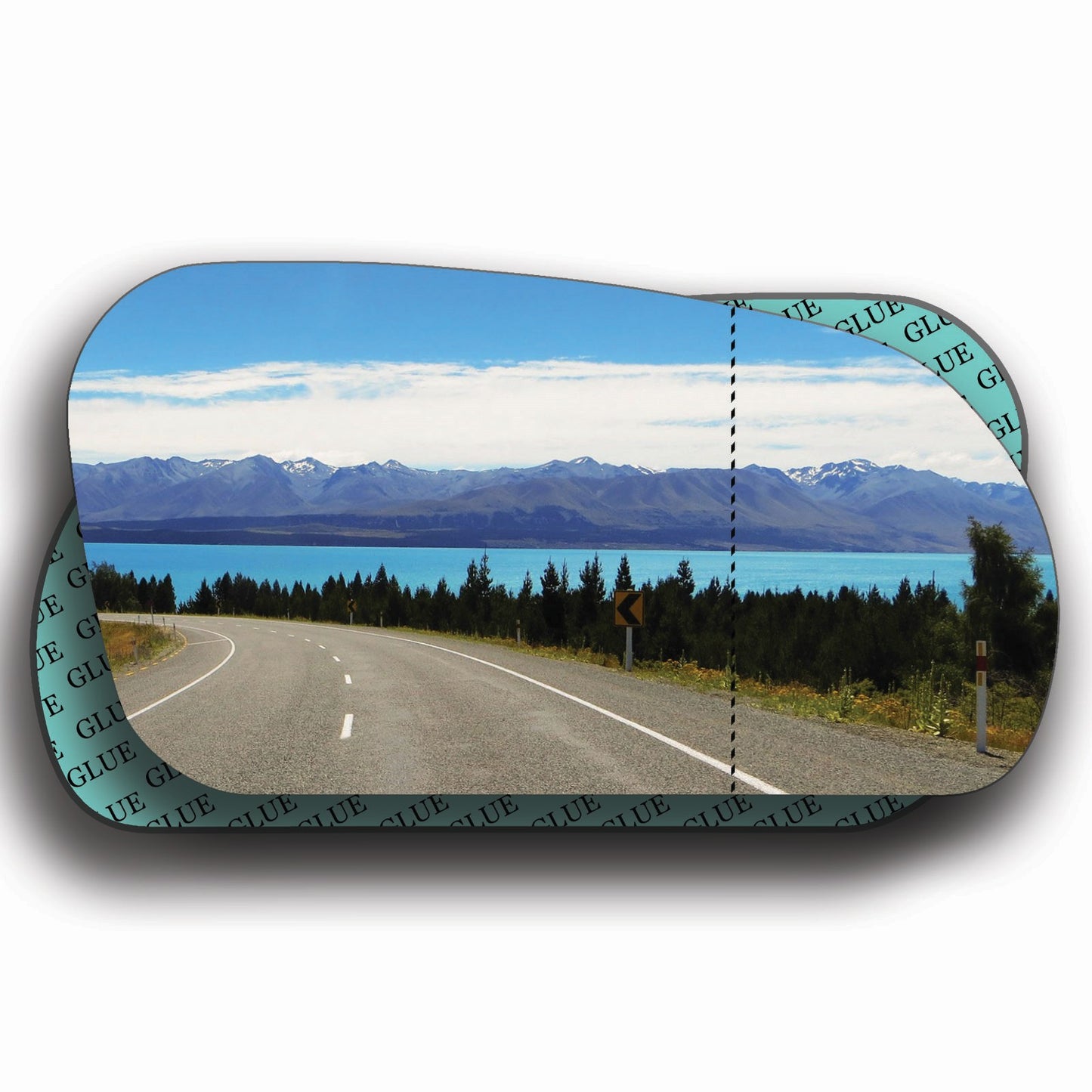 AGCP Spiegelglas für Mitsubishi Eclipse 1994 - 1999