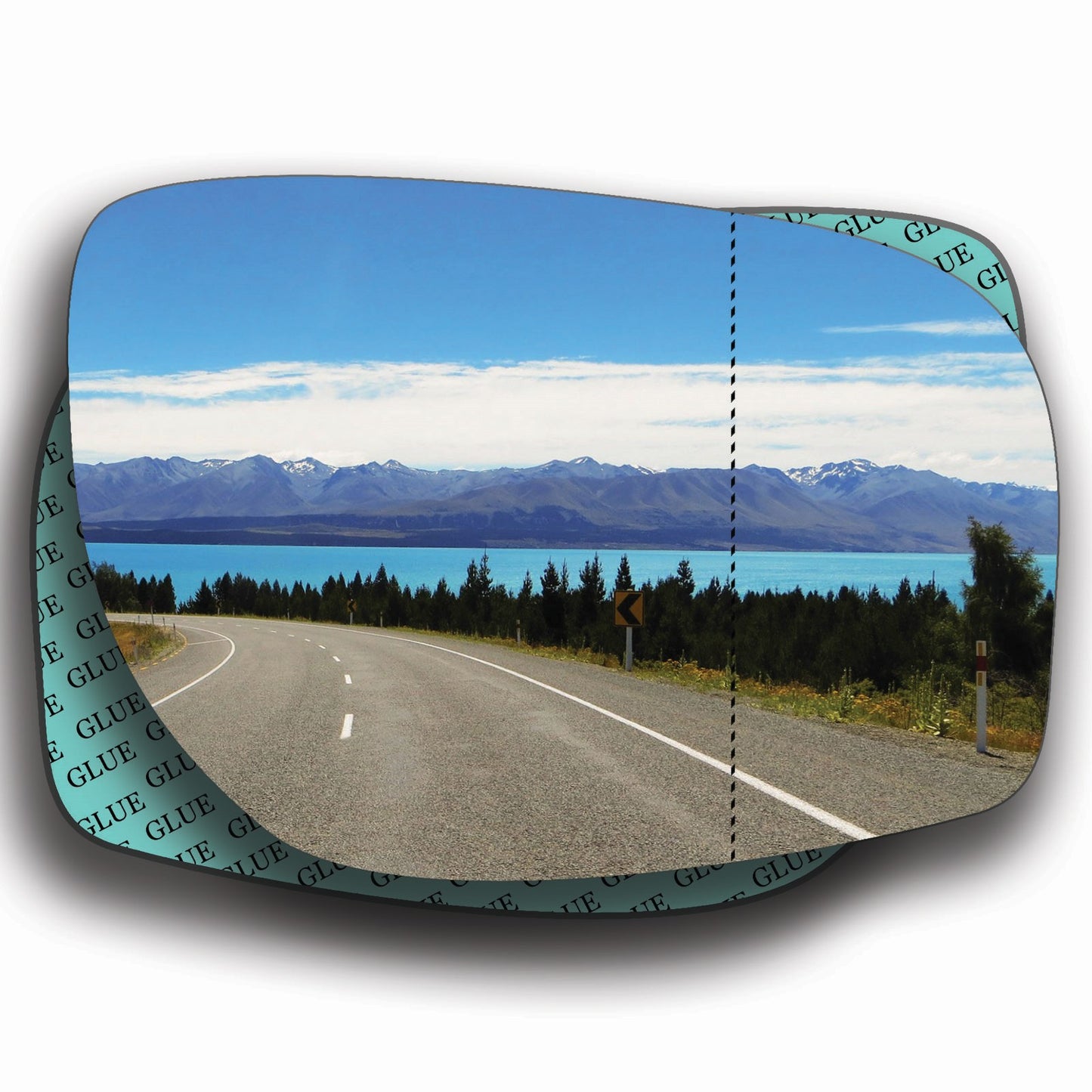 AGCP Spiegelglas für Renault Koleos 2006 - 2011