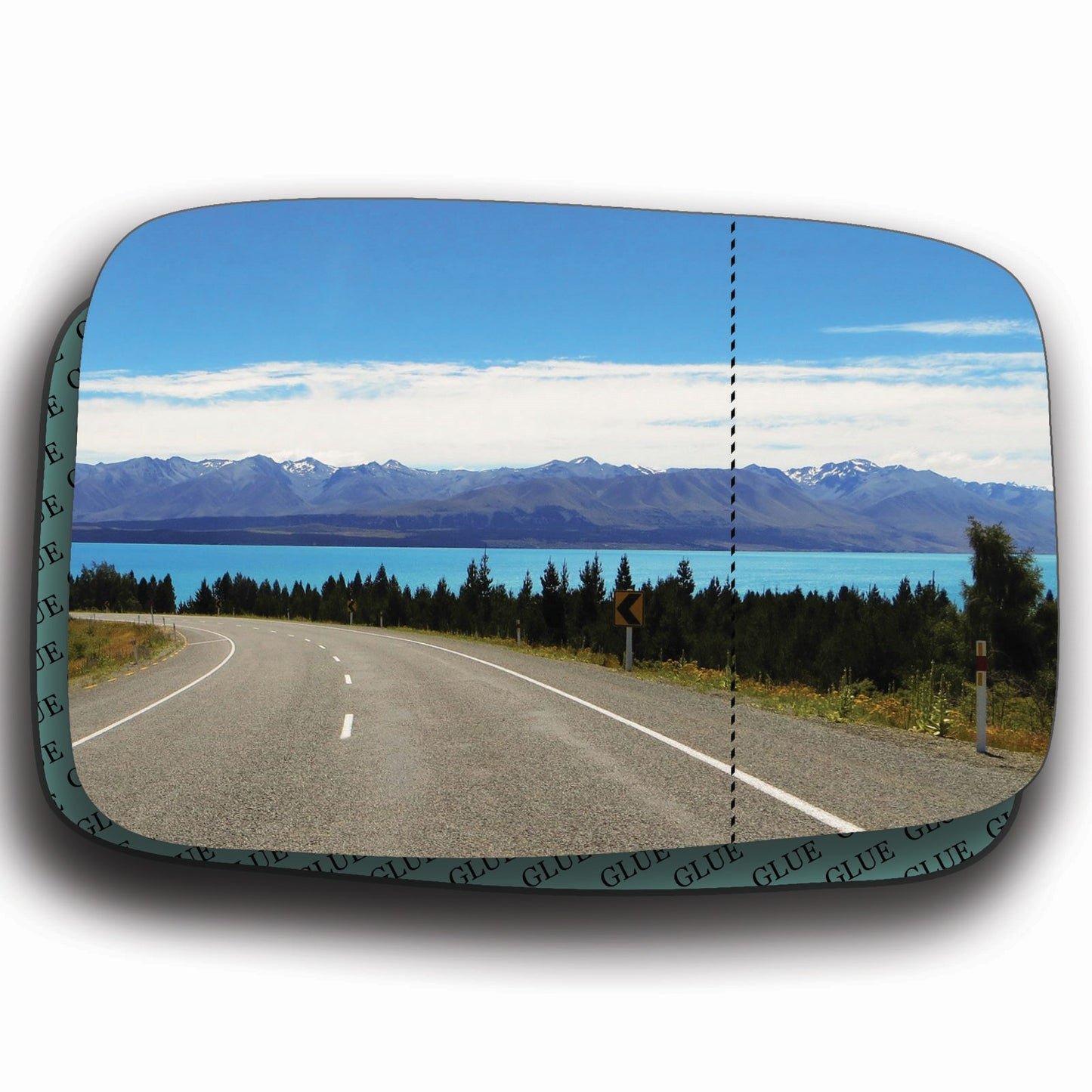 AGCP Spiegelglas für Honda CR-Z 2010 - 2012