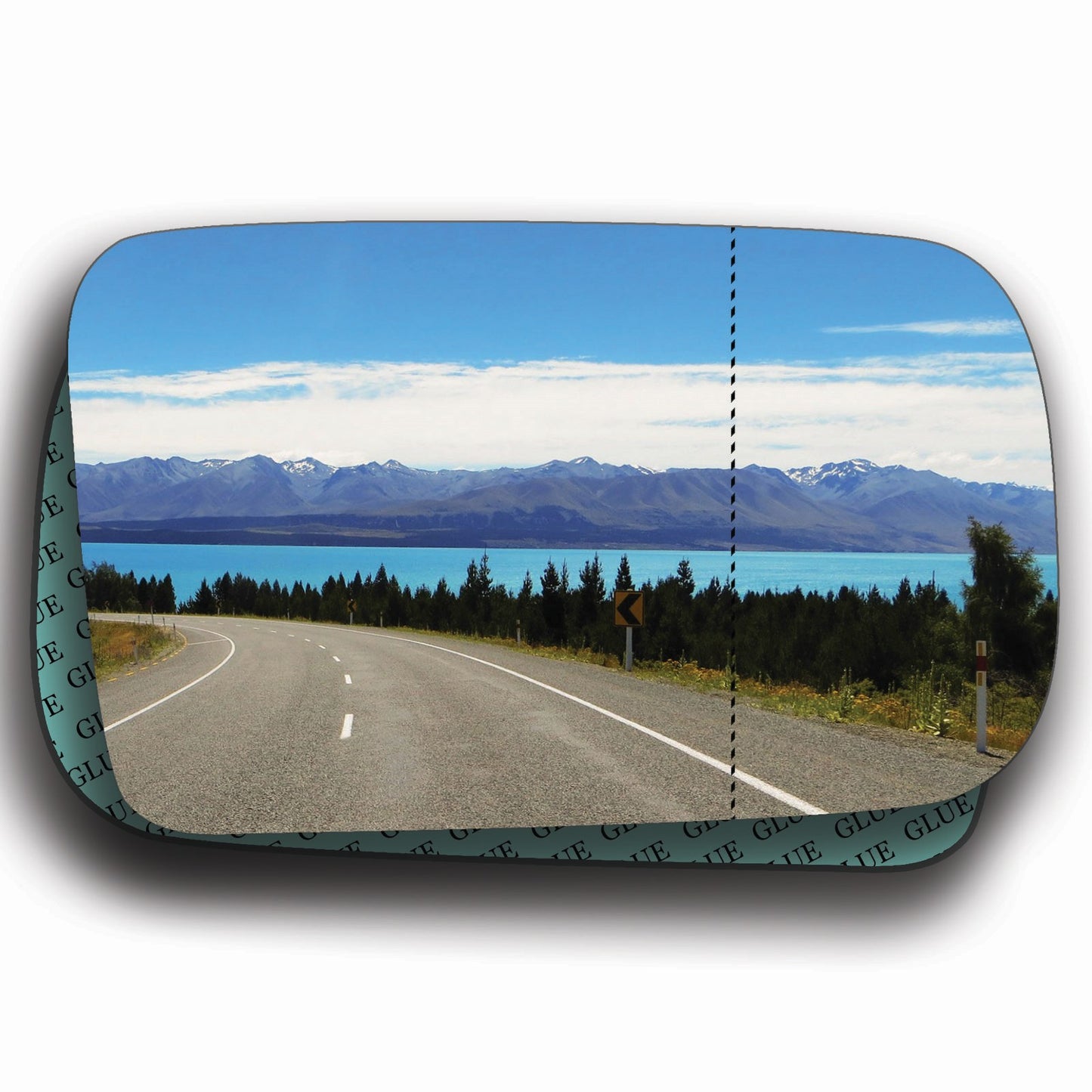 AGCP Spiegelglas für Subaru Impreza 1992 - 1997