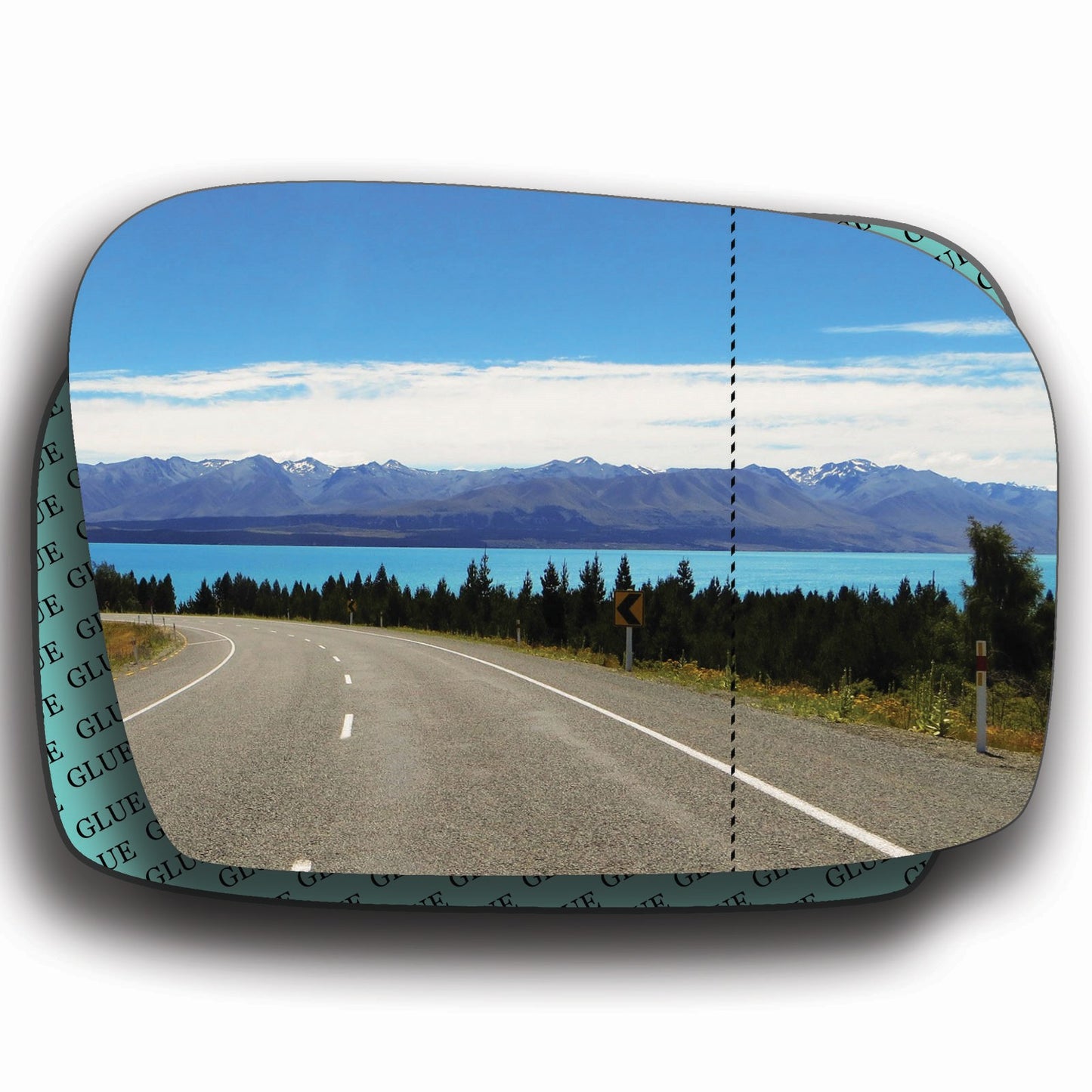 AGCP Spiegelglas für Subaru Legacy 2007 - 2009