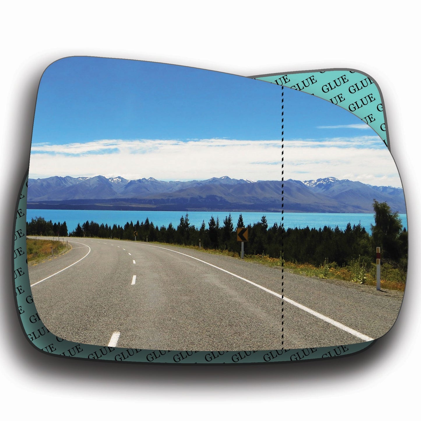 AGCP Spiegelglas für Nissan Note 2006 - 2013