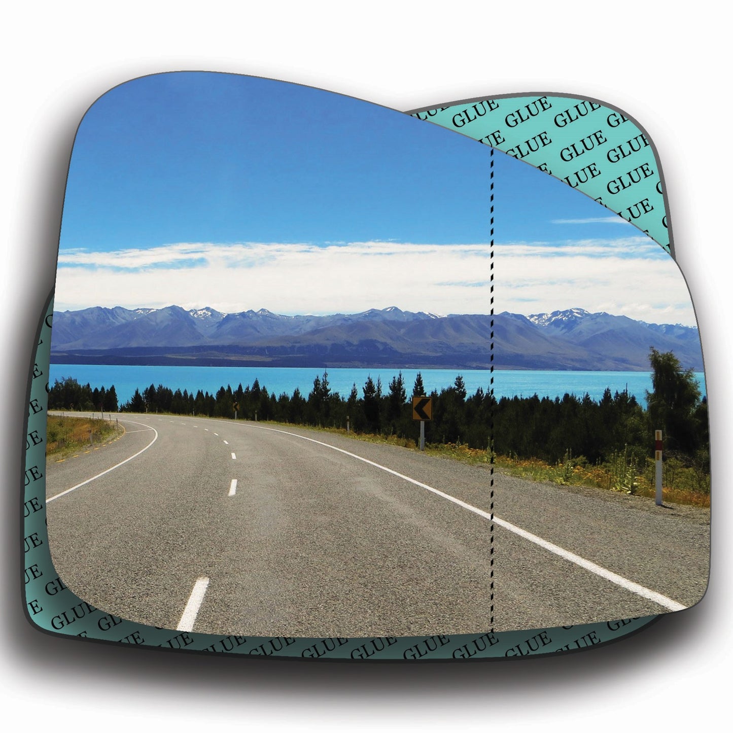 AGCP Spiegelglas für Renault Grand Scenic 2009 - 2016