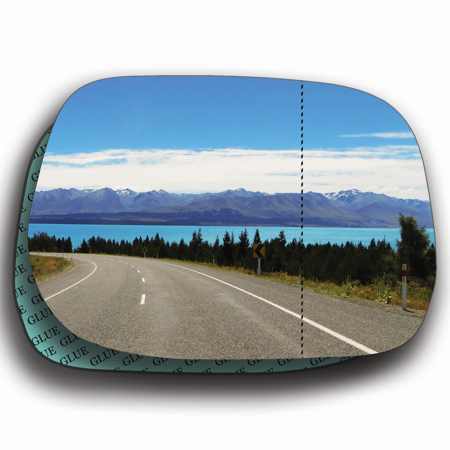 AGCP Spiegelglas für Toyota Corolla Verso 2001 - 2007