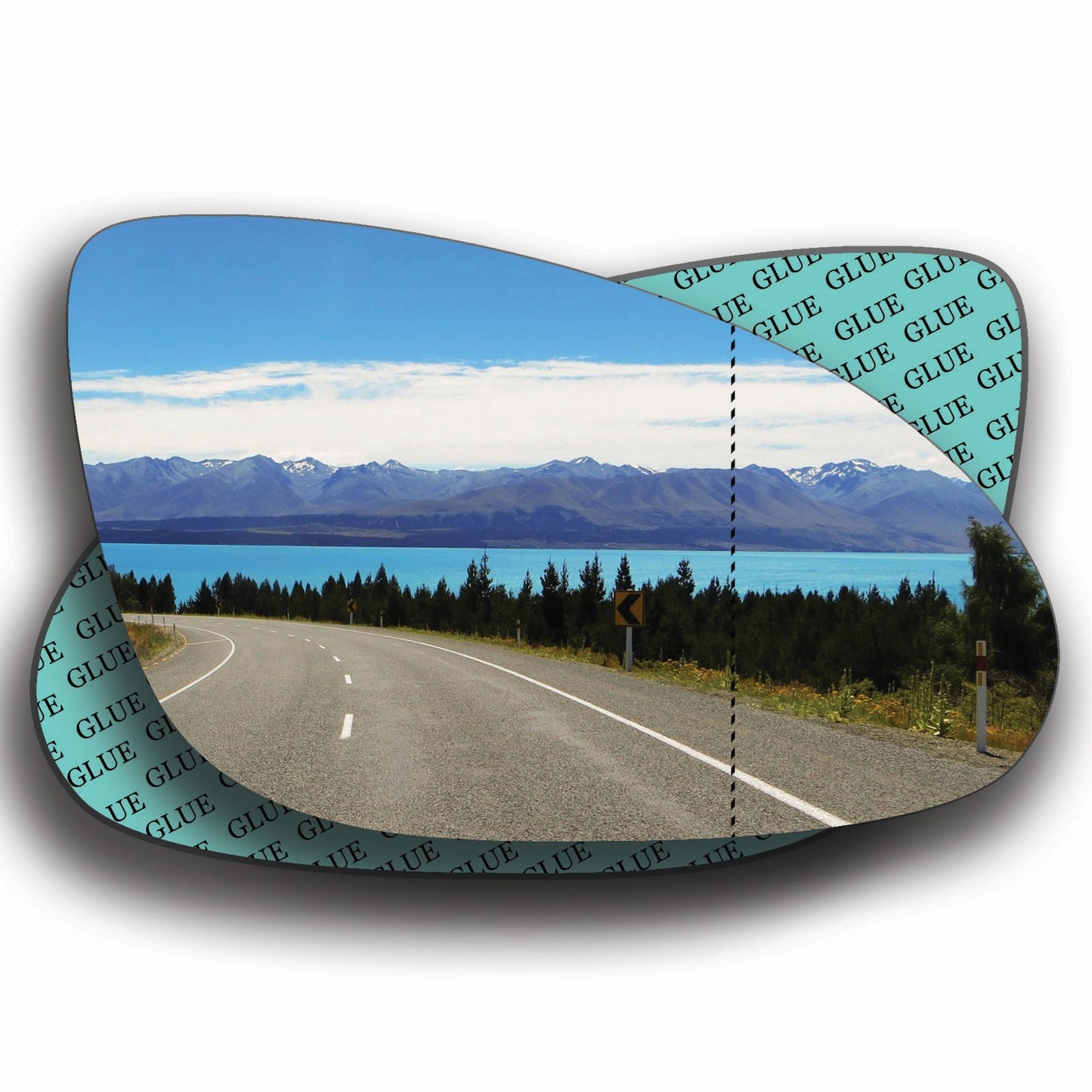 AGCP Spiegelglas für Mercedes CL C216 2006 - 2010