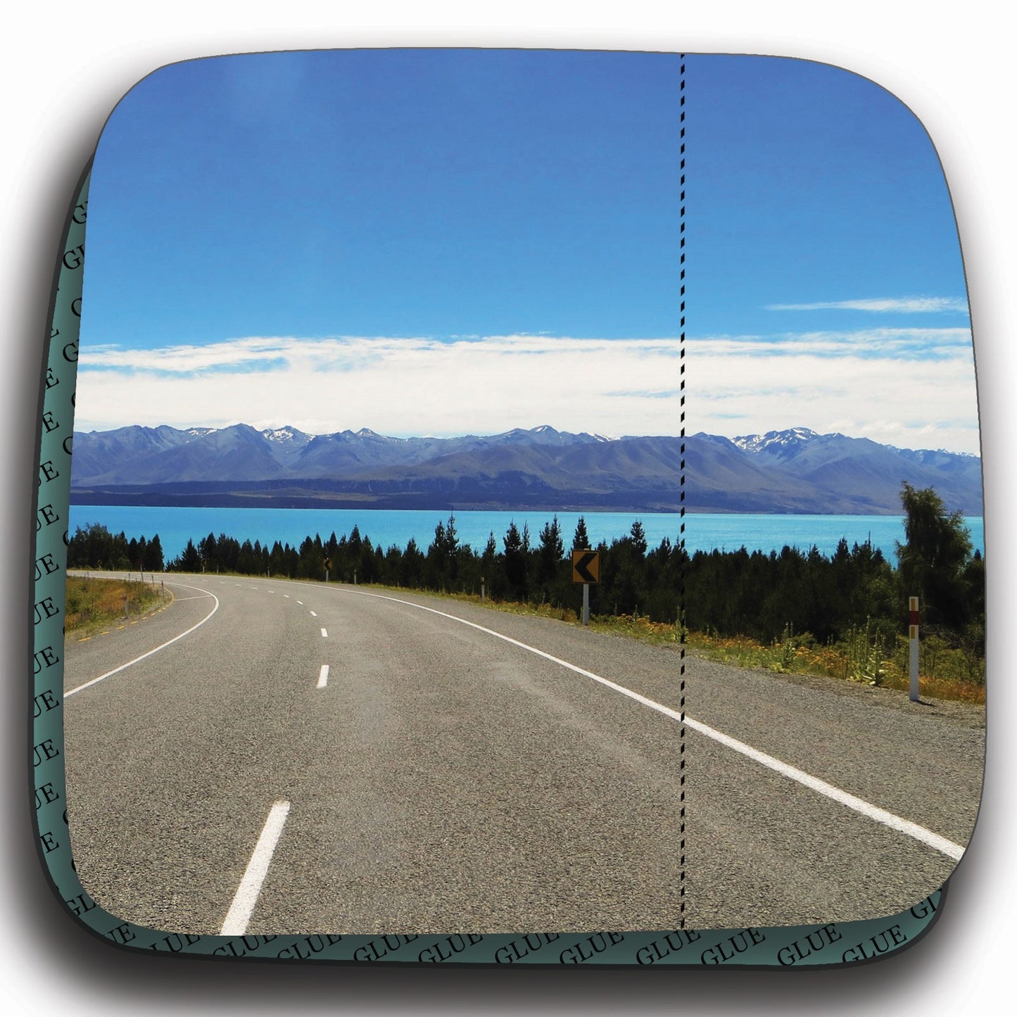 AGCP Spiegelglas für Toyota Hilux 1997 - 2005