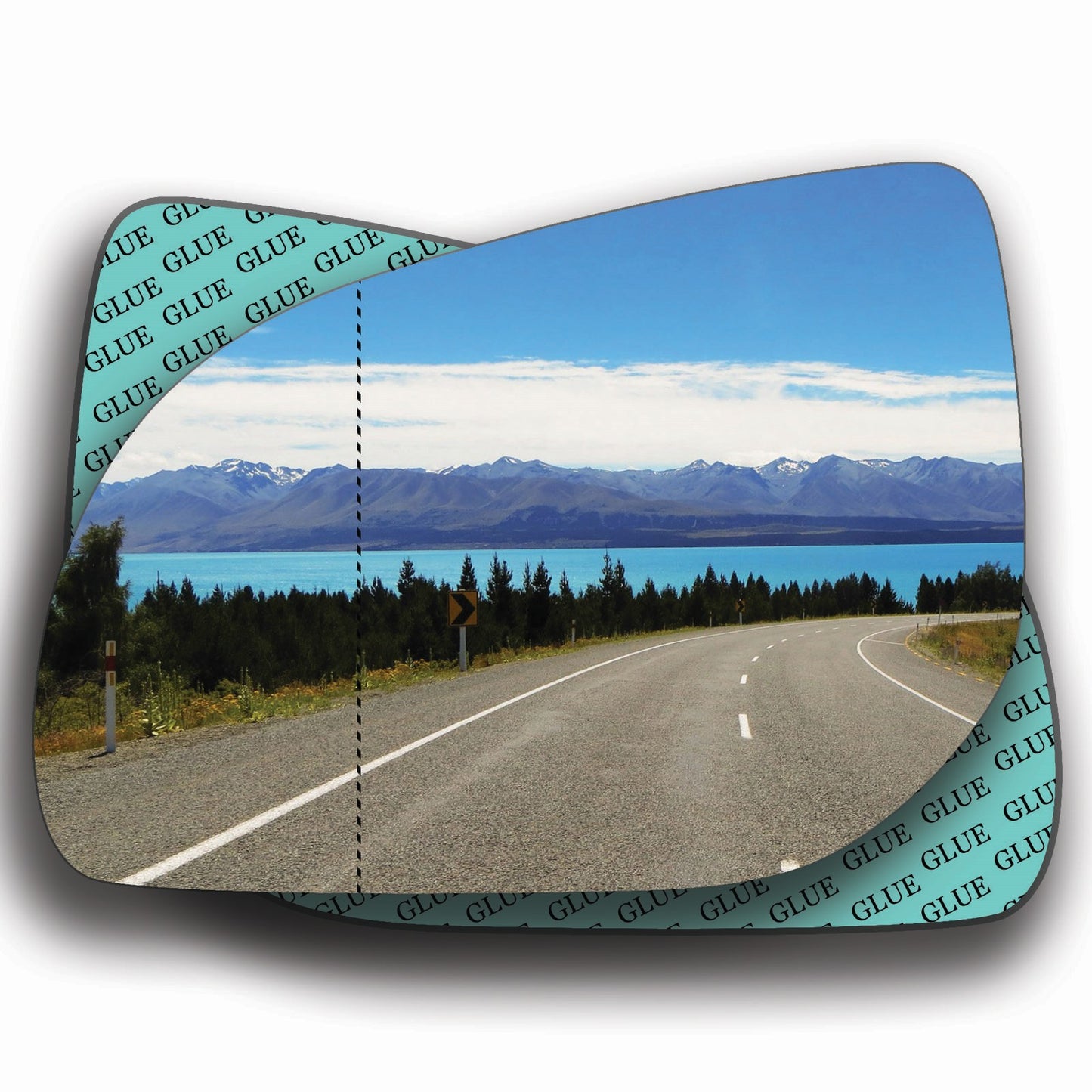 AGCP Spiegelglas für Hyundai i10 1 2010 - 2013