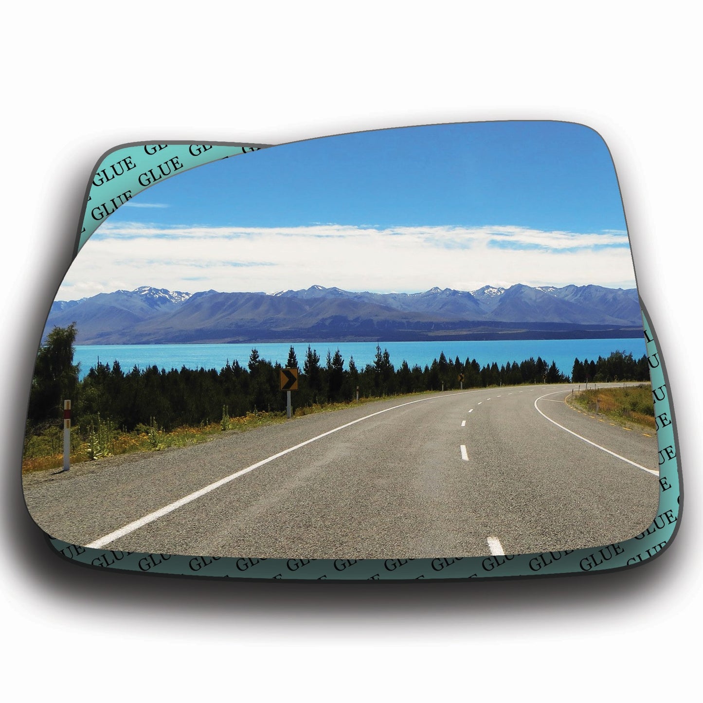 AGCP Spiegelglas für Kia Carens 2006 - 2013