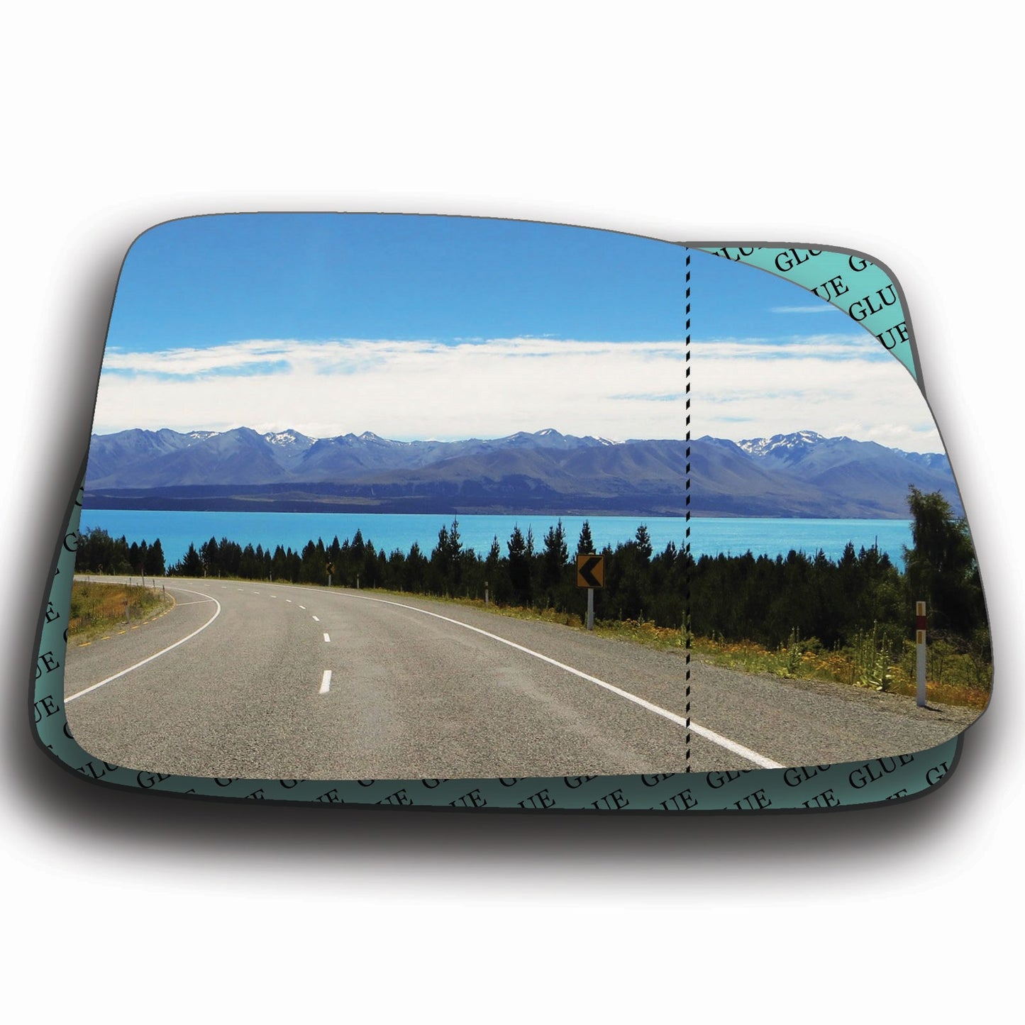 AGCP Spiegelglas für Kia Rondo 2006 - 2013