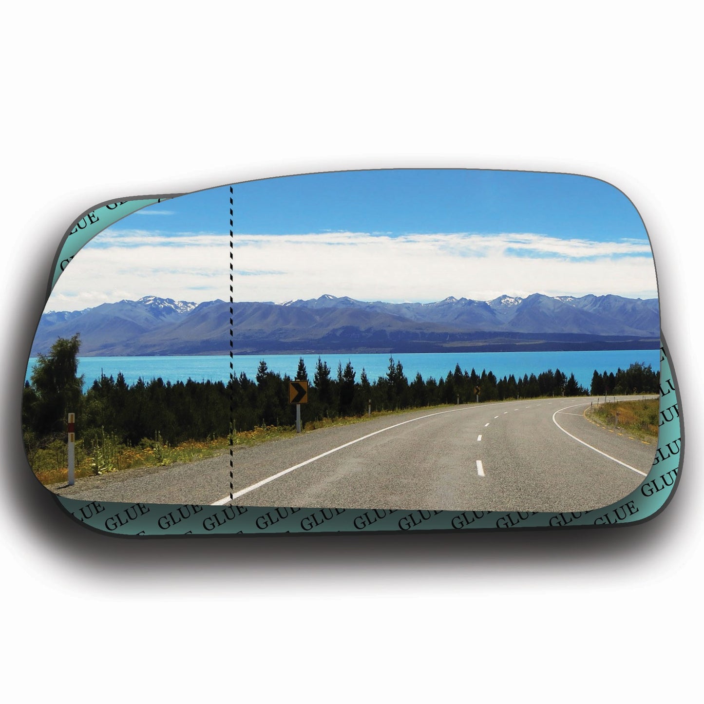AGCP Spiegelglas für Chevrolet TrailBlazer 2002 - 2009