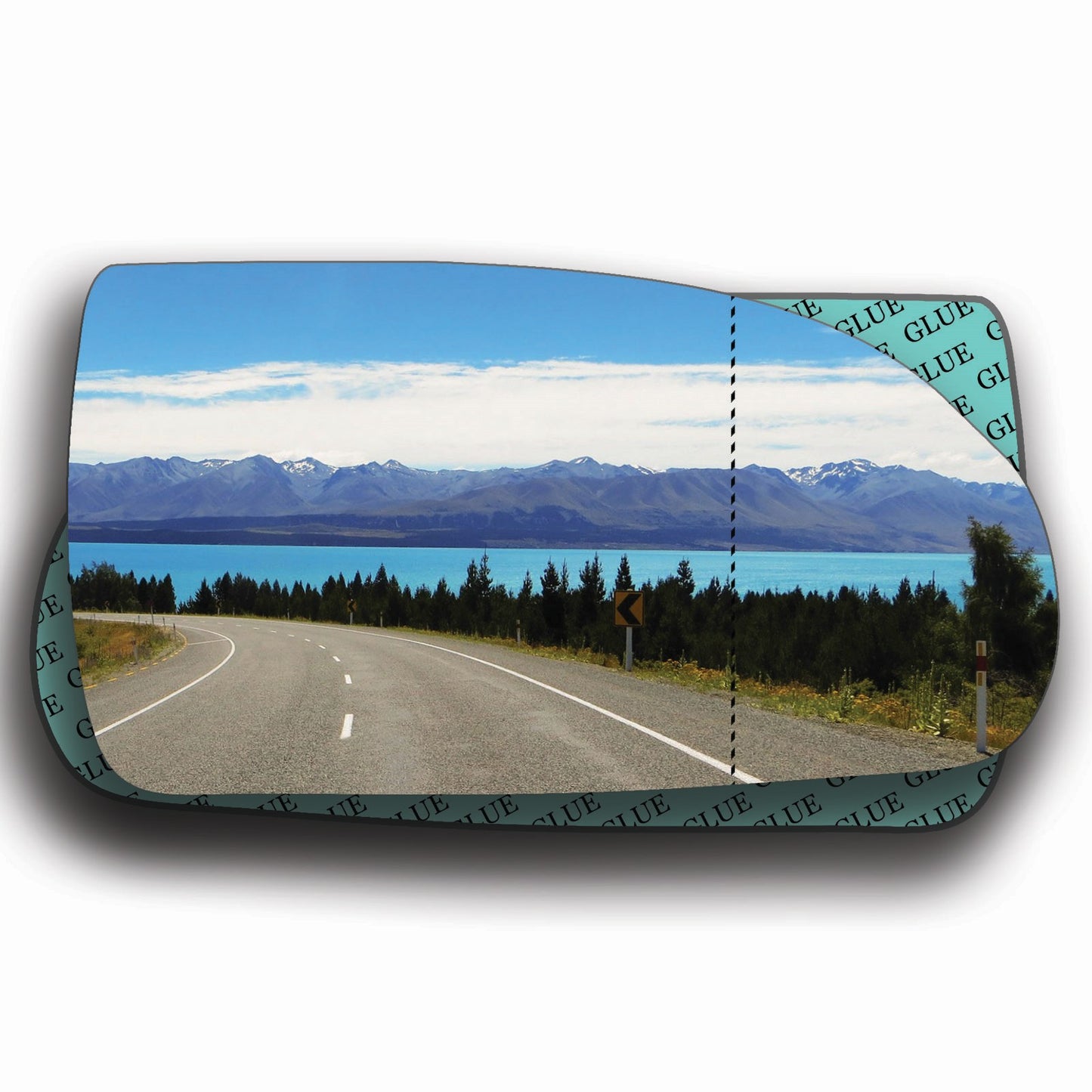 AGCP Spiegelglas für Hyundai Elantra 2006 - 2011