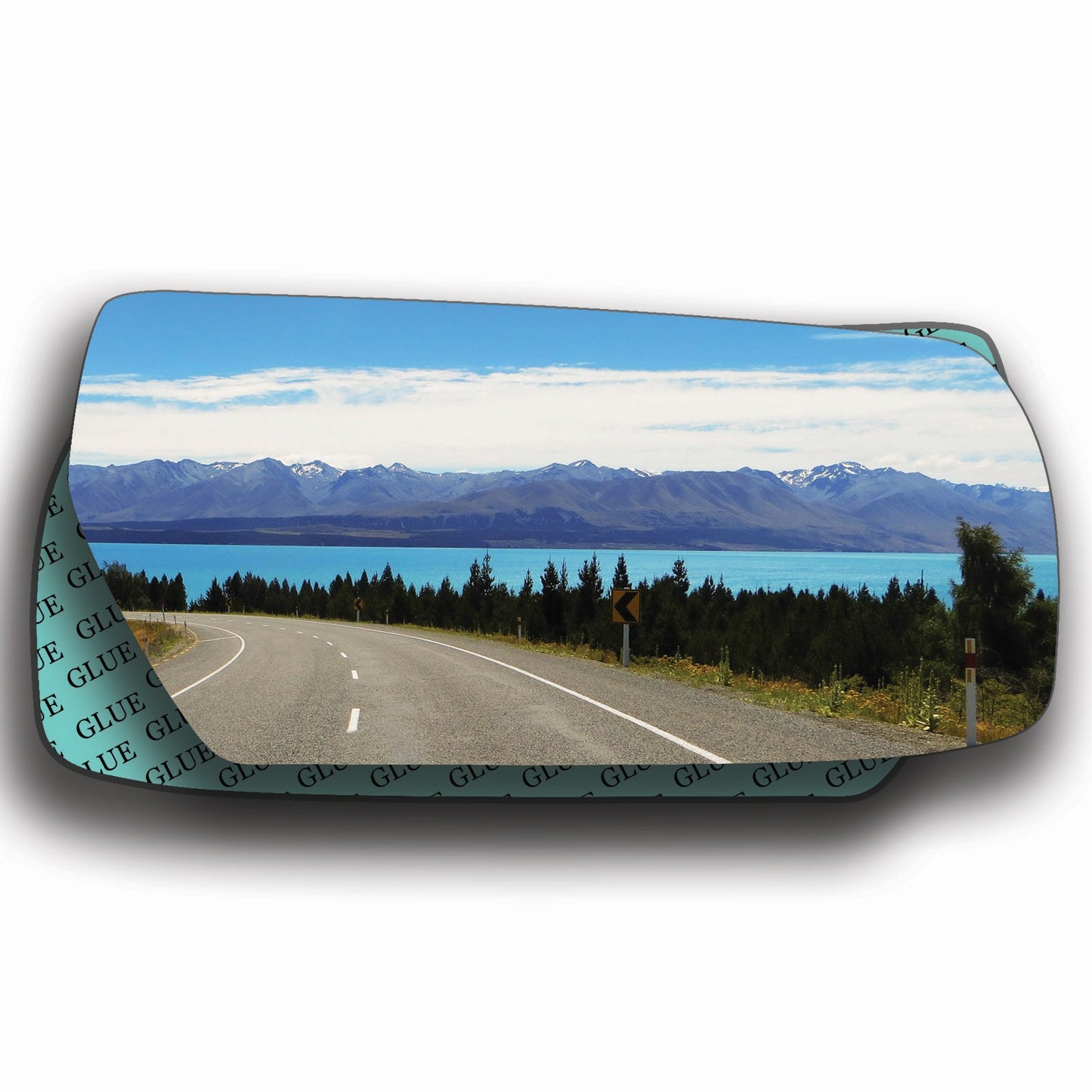 AGCP Spiegelglas für Cadillac CTS 1 2003 - 2007