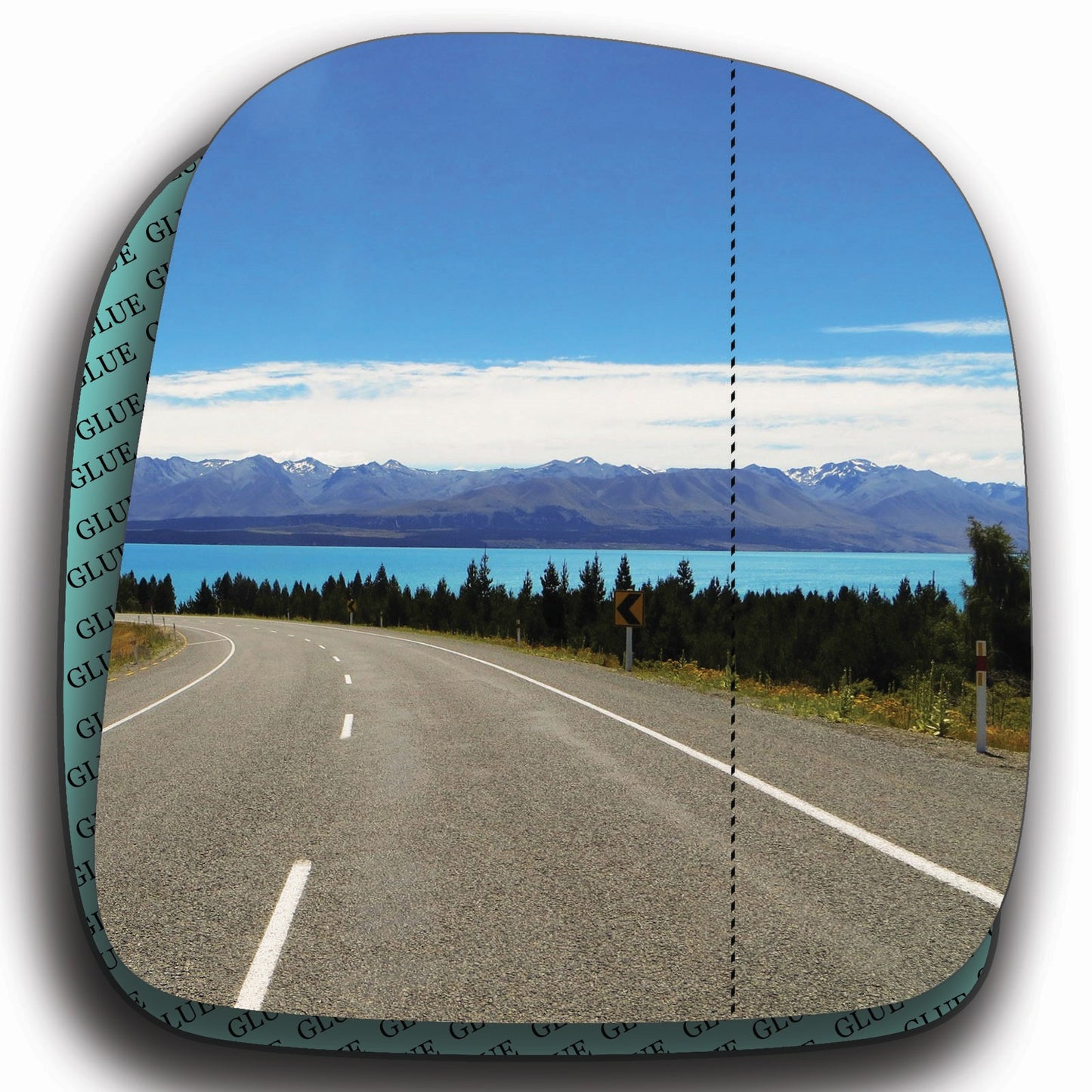 AGCP Spiegelglas für Chevrolet Express 1996 - 2002