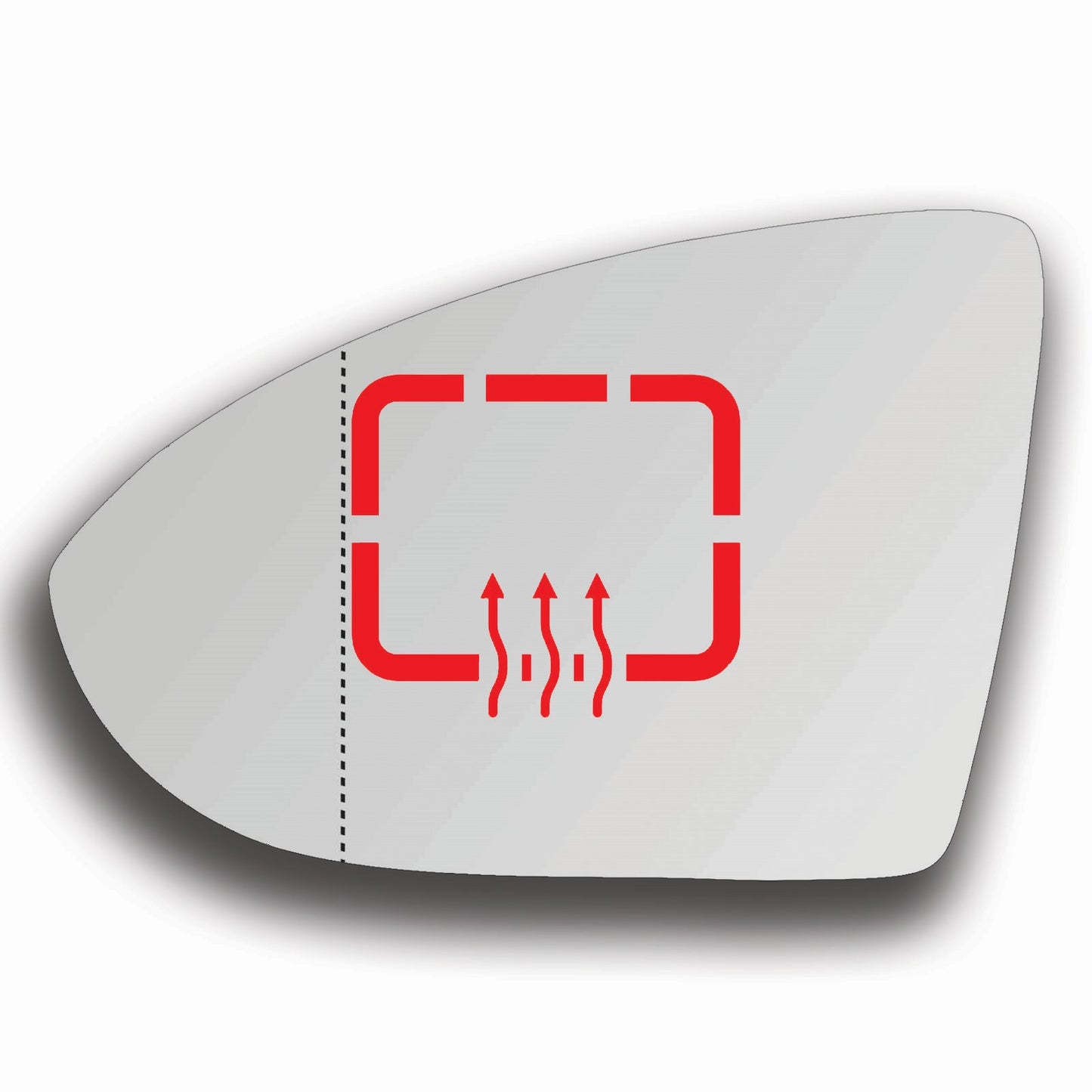 AGCP Spiegelglas Beheizt für Volkswagen Golf 7 2012 - 2020