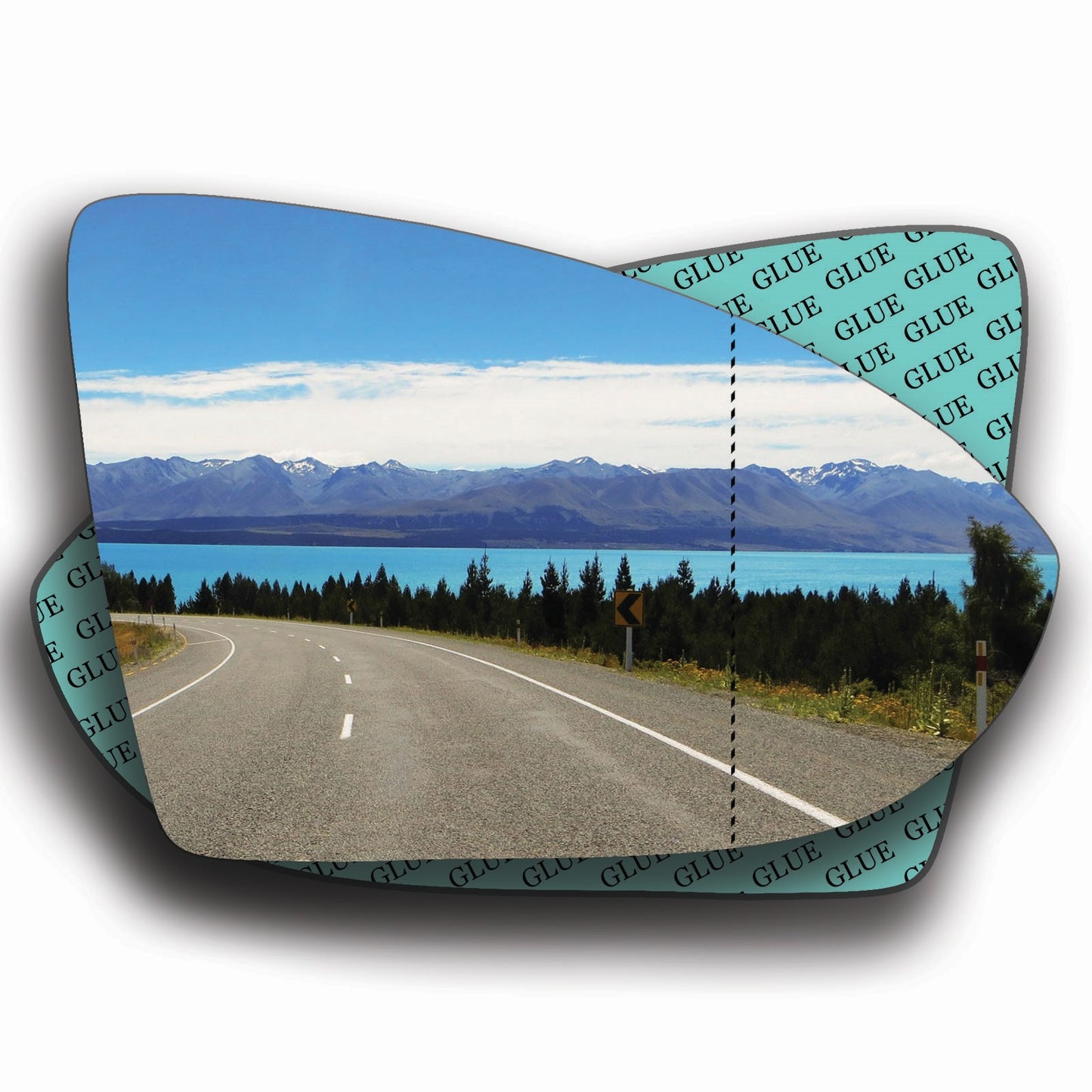 AGCP Spiegelglas für Volkswagen Golf 7 2012 - 2020