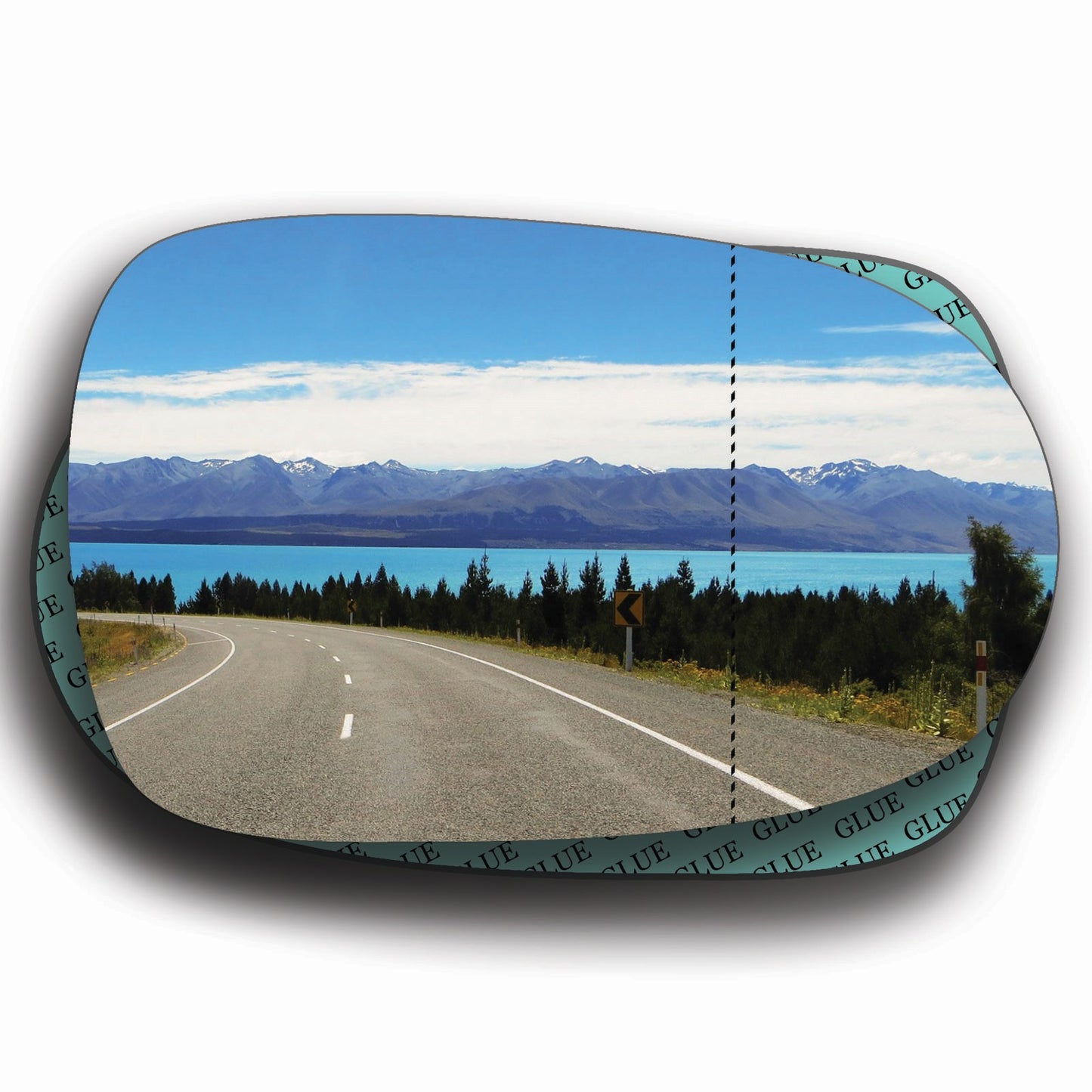 AGCP Spiegelglas für Nissan Sentra 2000 - 2006