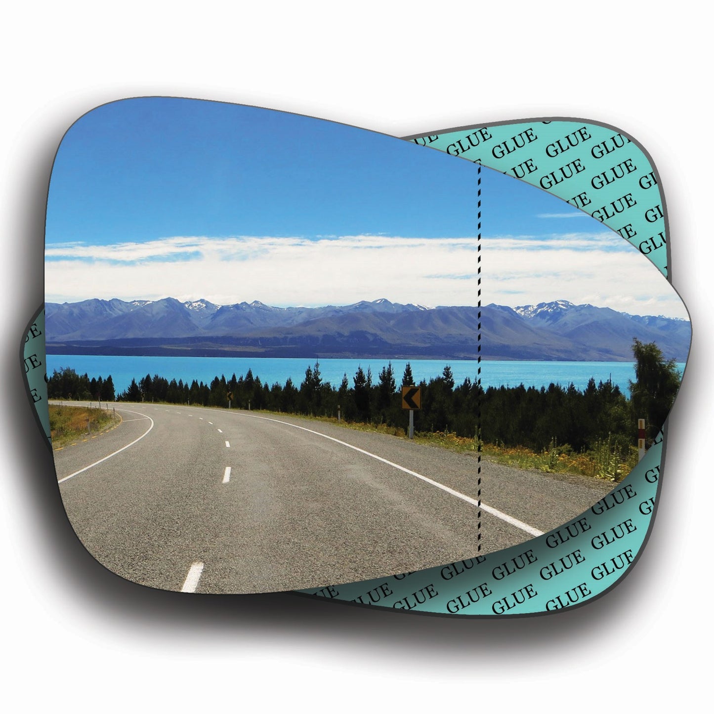 AGCP Spiegelglas für Opel Zafira Tourer C 2011 - 2019