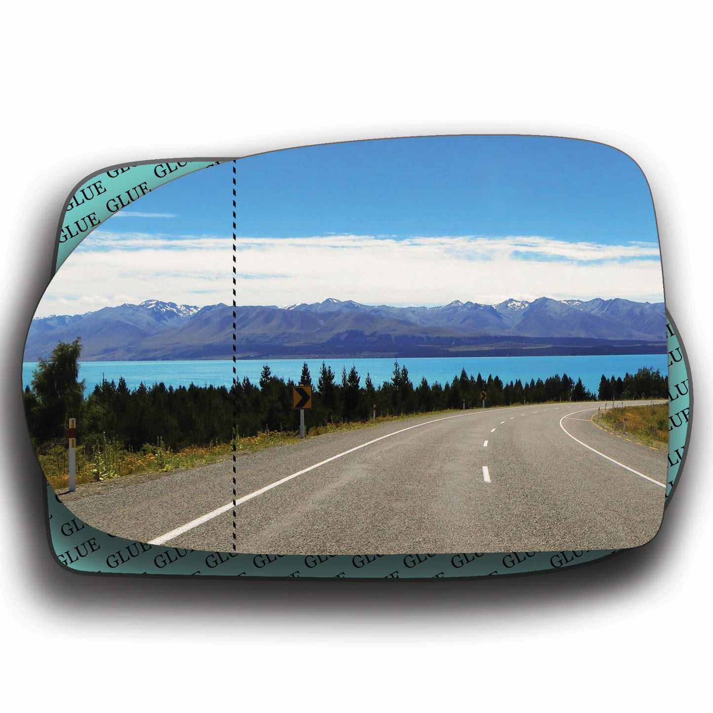 AGCP Spiegelglas für Jeep Compass 1 2006 - 2016