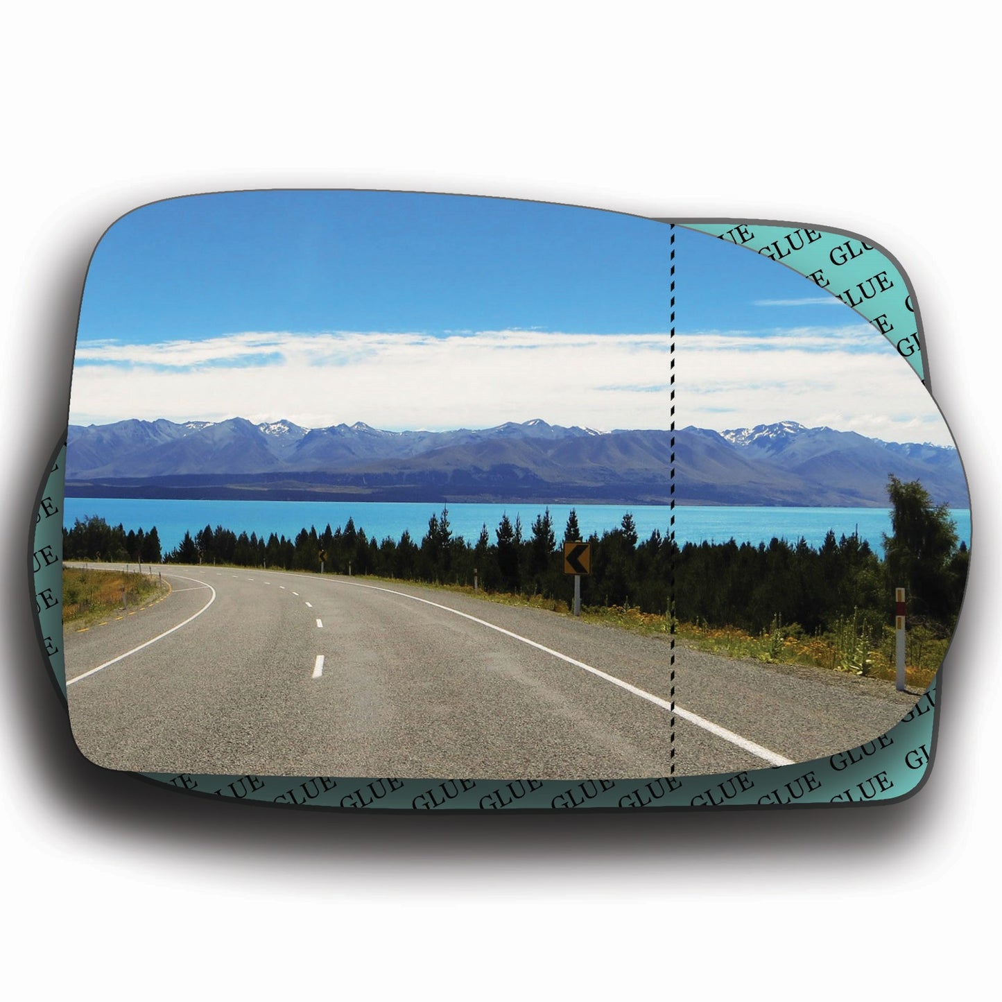 AGCP Spiegelglas für Dodge Caliber 2007 - 2012
