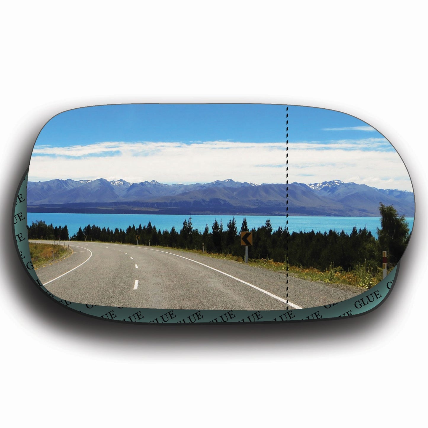 AGCP Spiegelglas für Fiat Albea 2002 - 2012