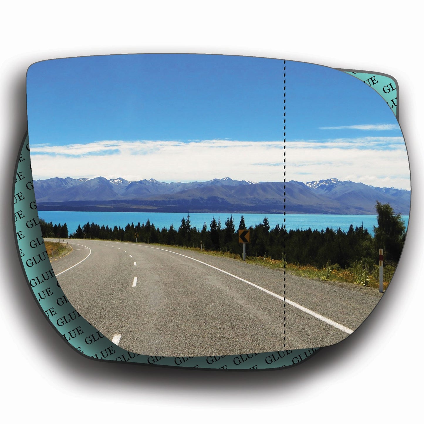AGCP Spiegelglas für Hyundai Santa Fe 2012 - 2018
