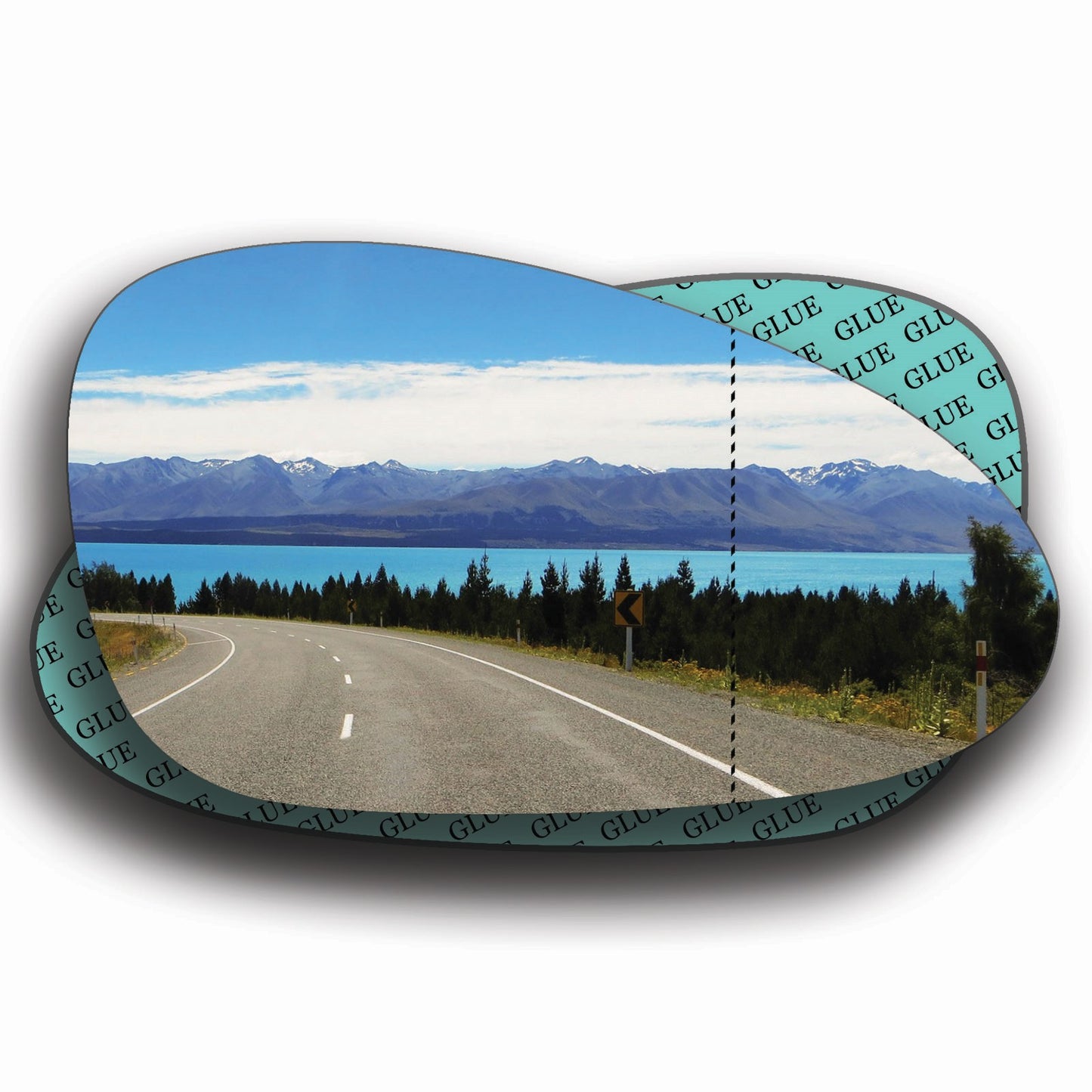 AGCP Spiegelglas für Porsche Cayman 2009 - 2013