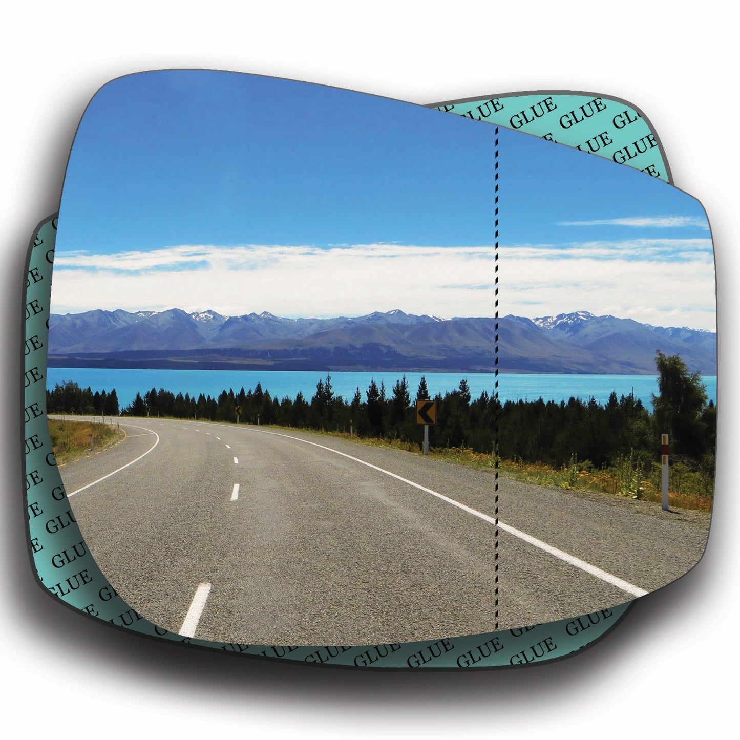 AGCP Spiegelglas für Nissan Note 2012 - 2017