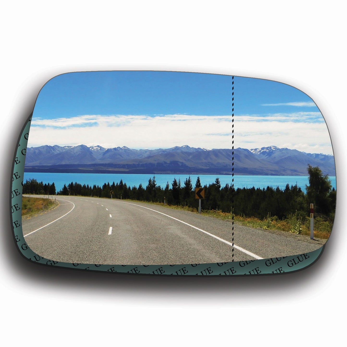 AGCP Spiegelglas für Toyota Corolla Verso 2004 - 2009