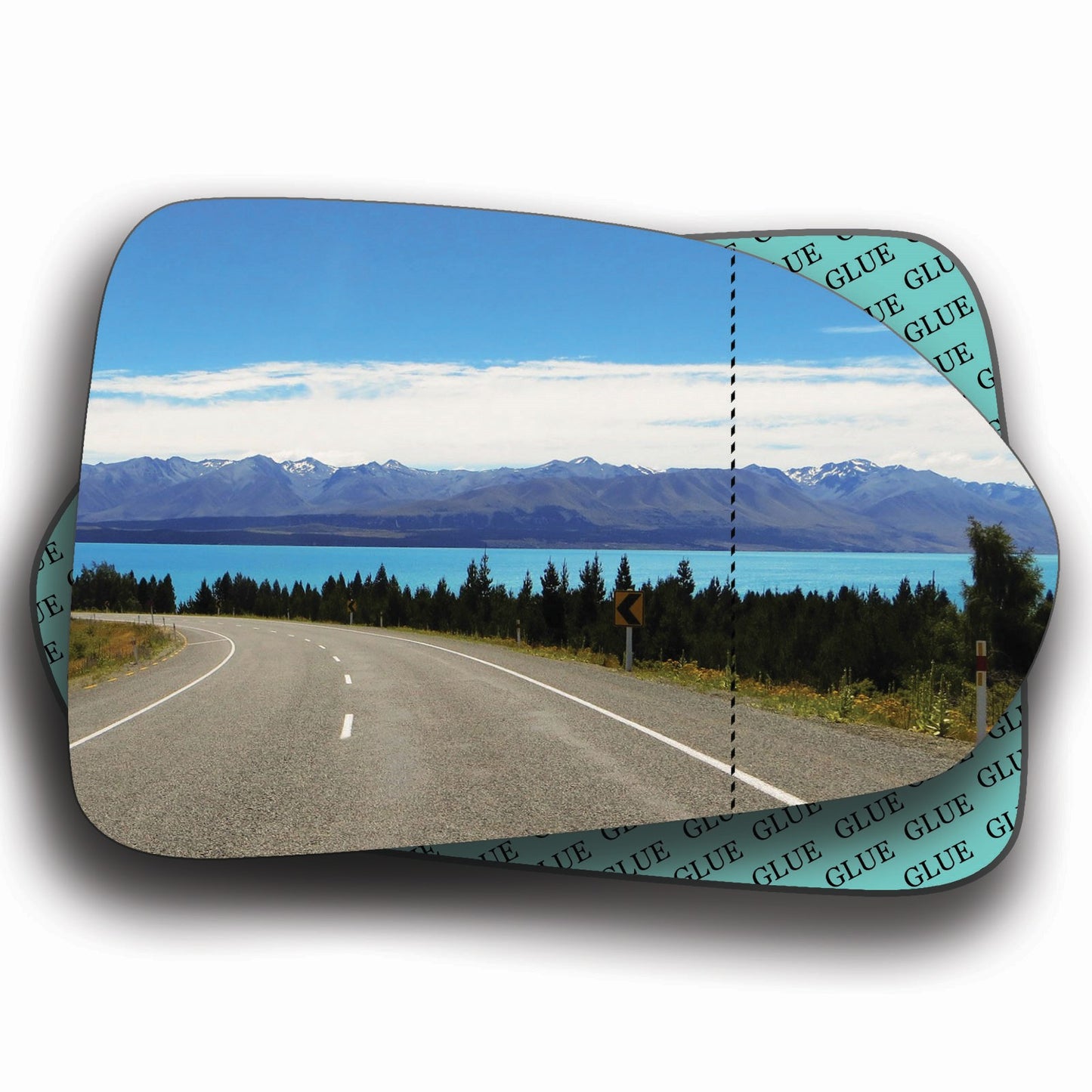 AGCP Spiegelglas für Honda City 5 2002 - 2008