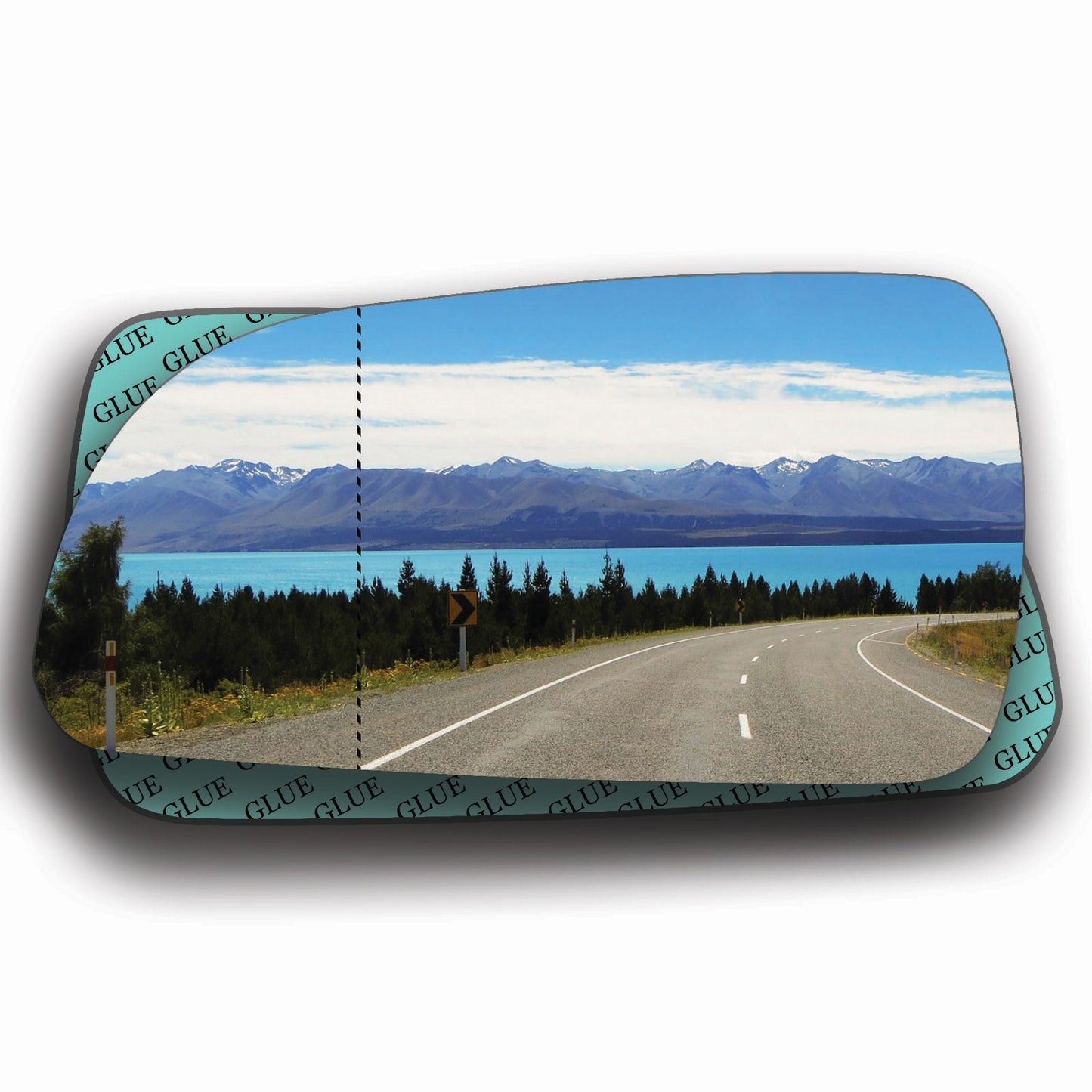 AGCP Spiegelglas für Hyundai Sonata 5 2004 - 2010